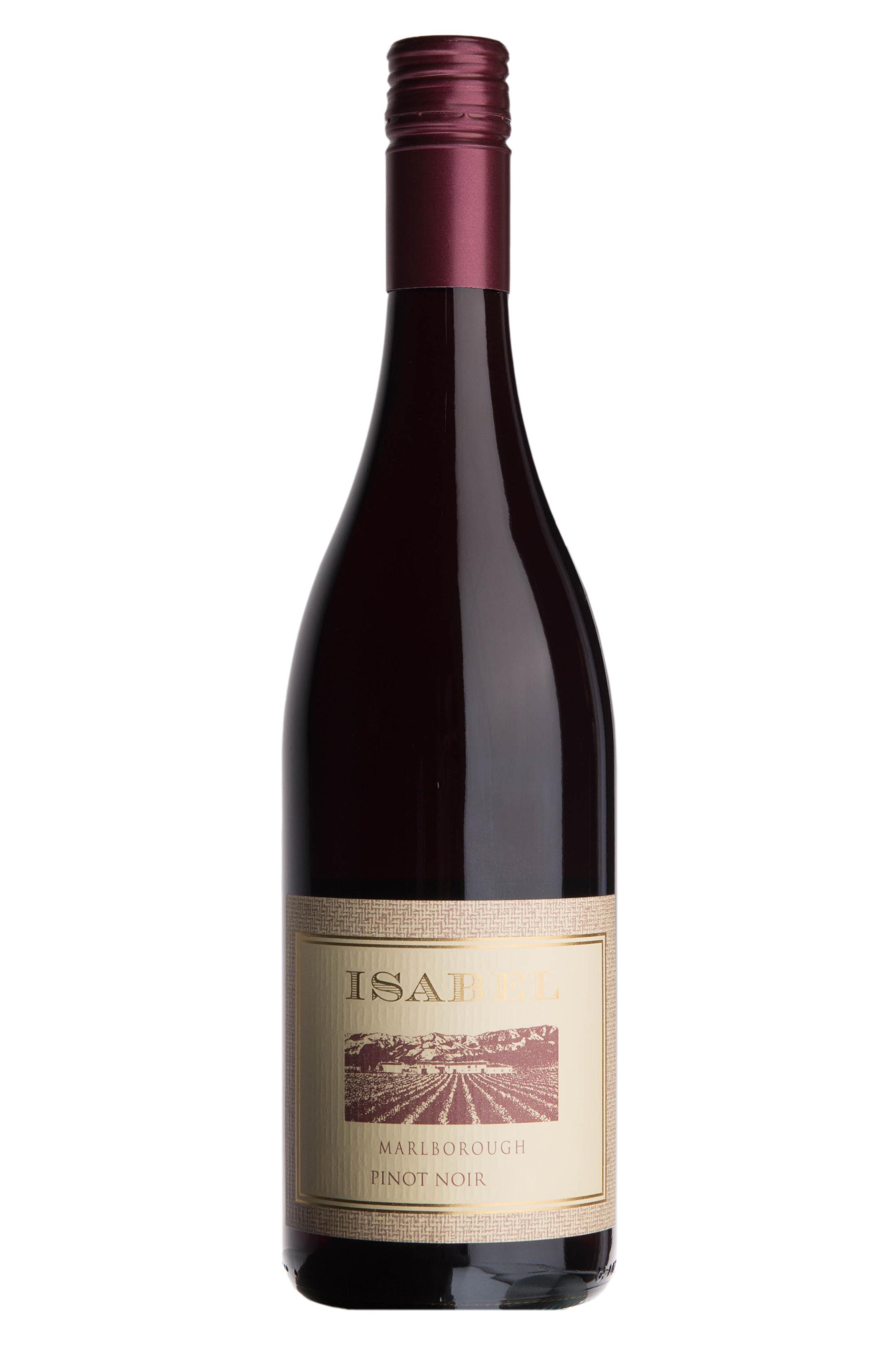 Isabel Estate, Pinot Noir, Marlborough, New Zealand 2023 bottle