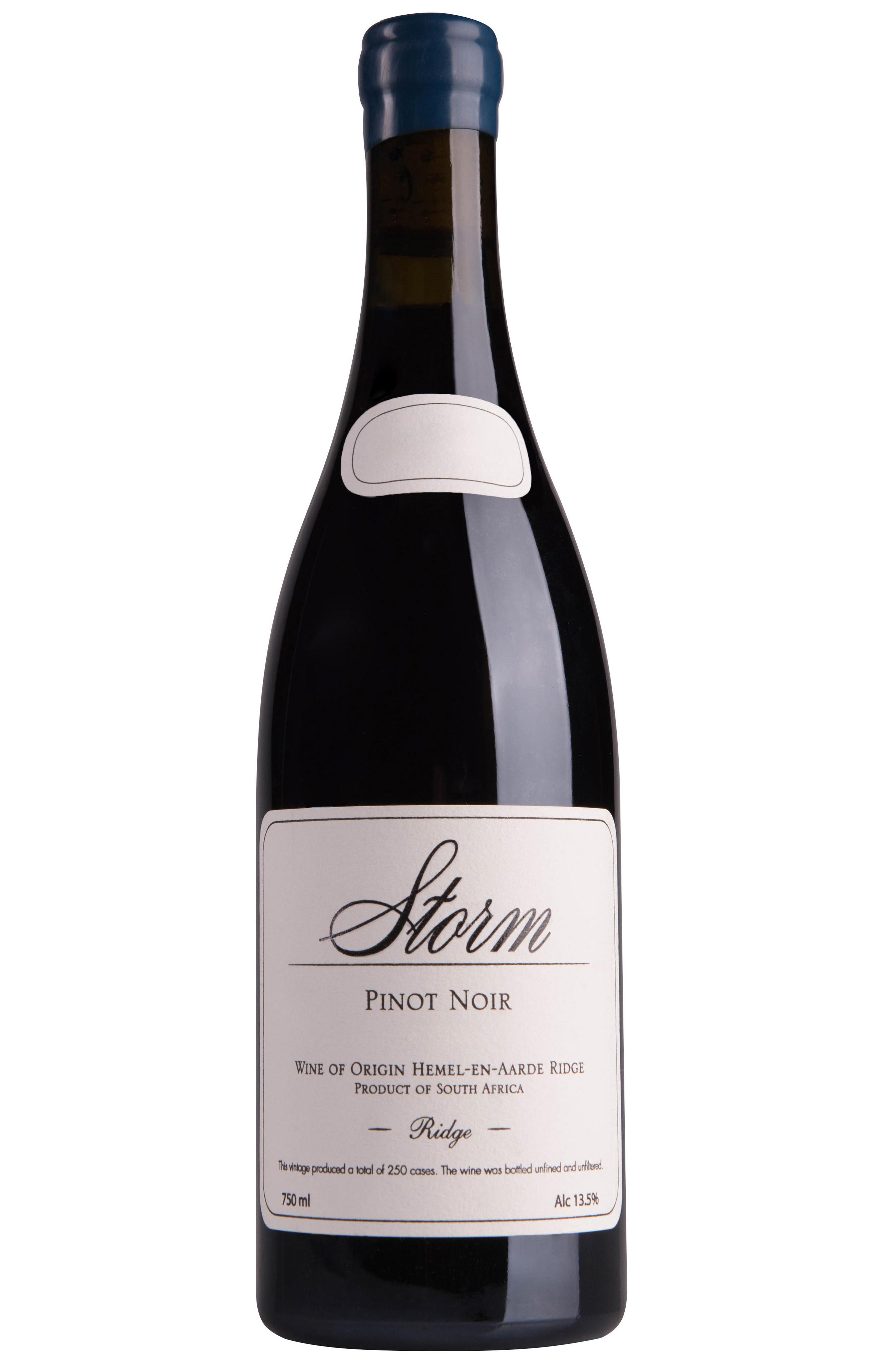 Storm, Ridge, Pinot Noir, Hemel-en-Aarde Ridge, South Africa 2023 bottle