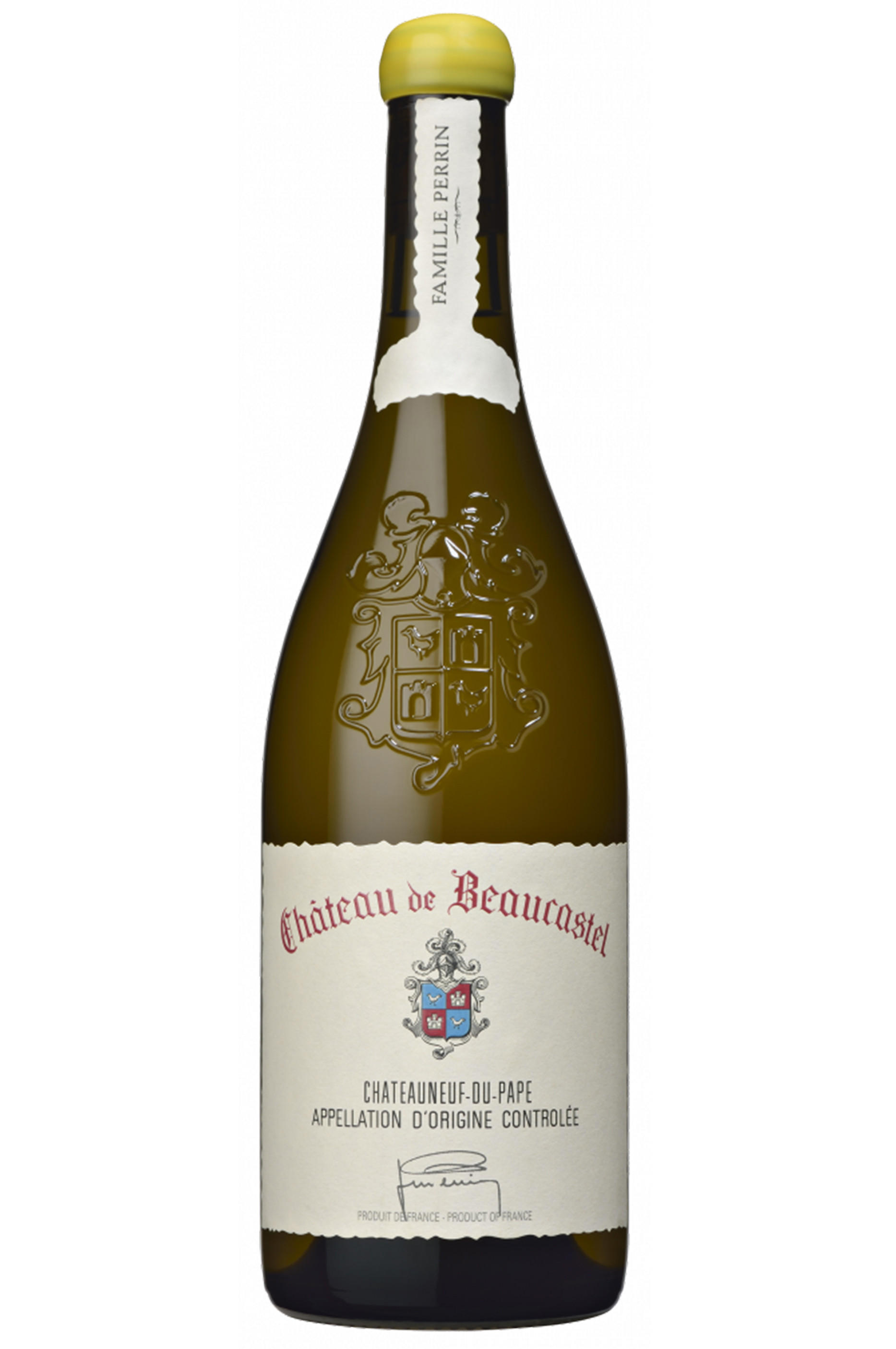 Châteauneuf-du-Pape Blanc, Château de Beaucastel, Rhône 2023 bottle