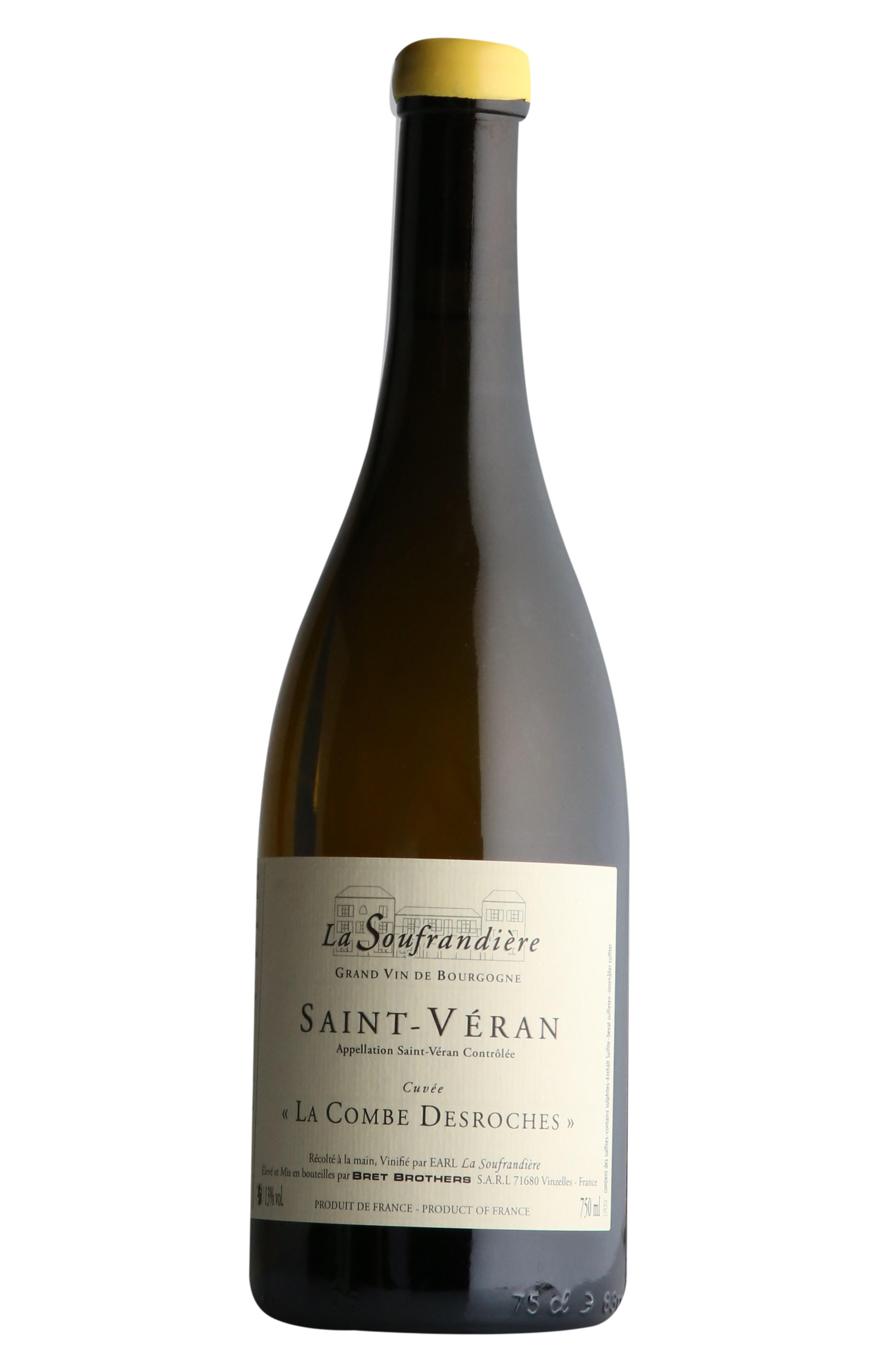2023 St Véran, La Combe Desroches, La Soufrandière, Bret Brothers, Burgundy