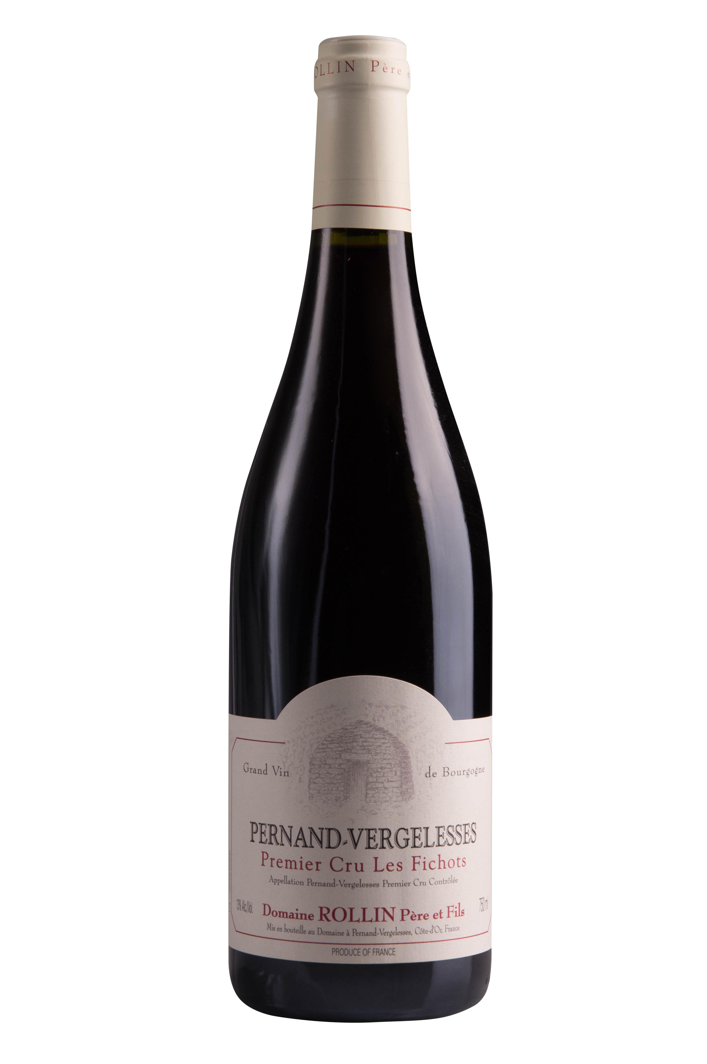 Pernand-Vergelesses, Les Fichots, 1er Cru, Domaine Rollin Père & Fils, Burgundy 2023 bottle