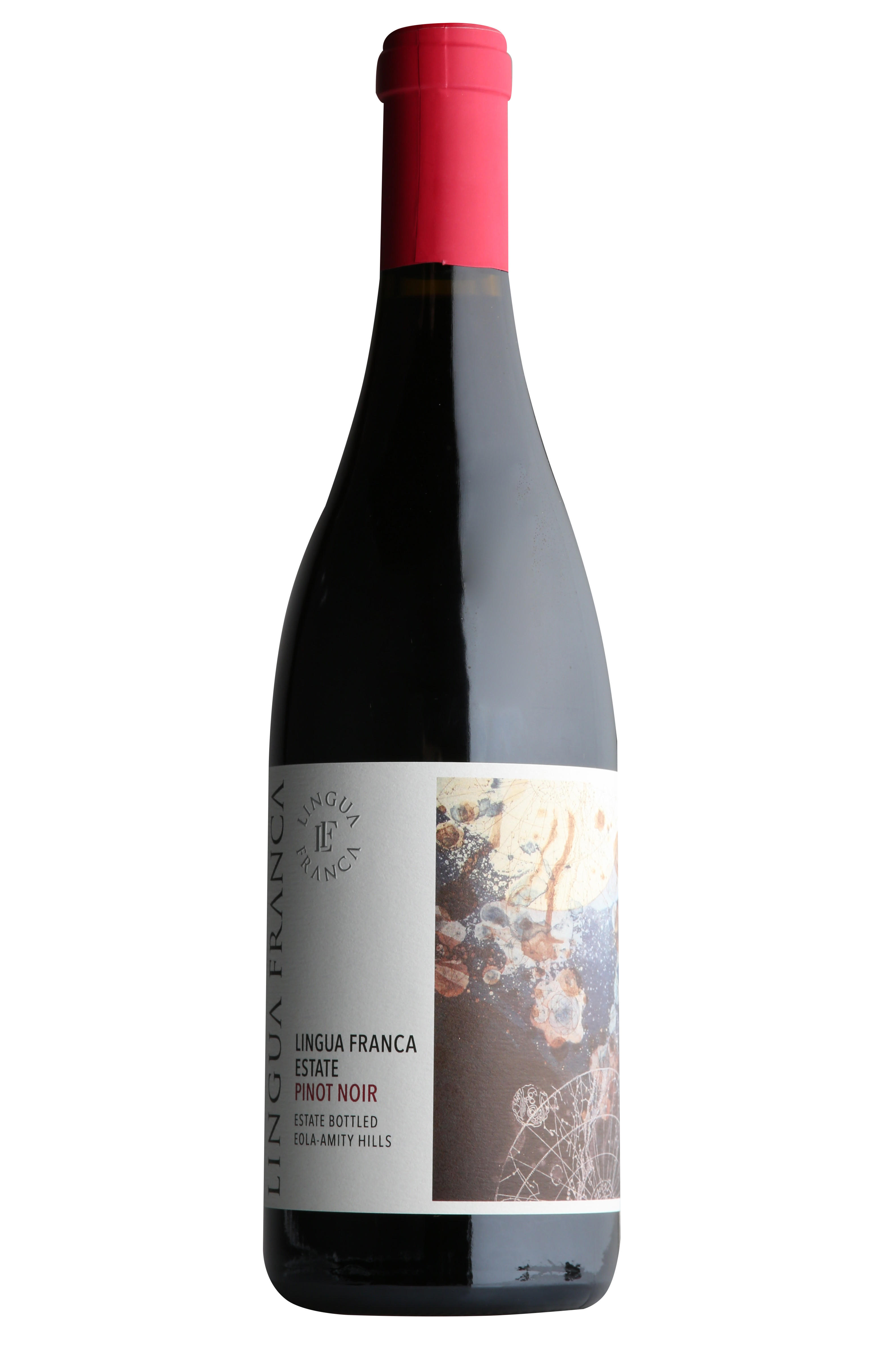 Lingua Franca, Estate Pinot Noir, Eola-Amity Hills, Oregon, USA 2023 bottle
