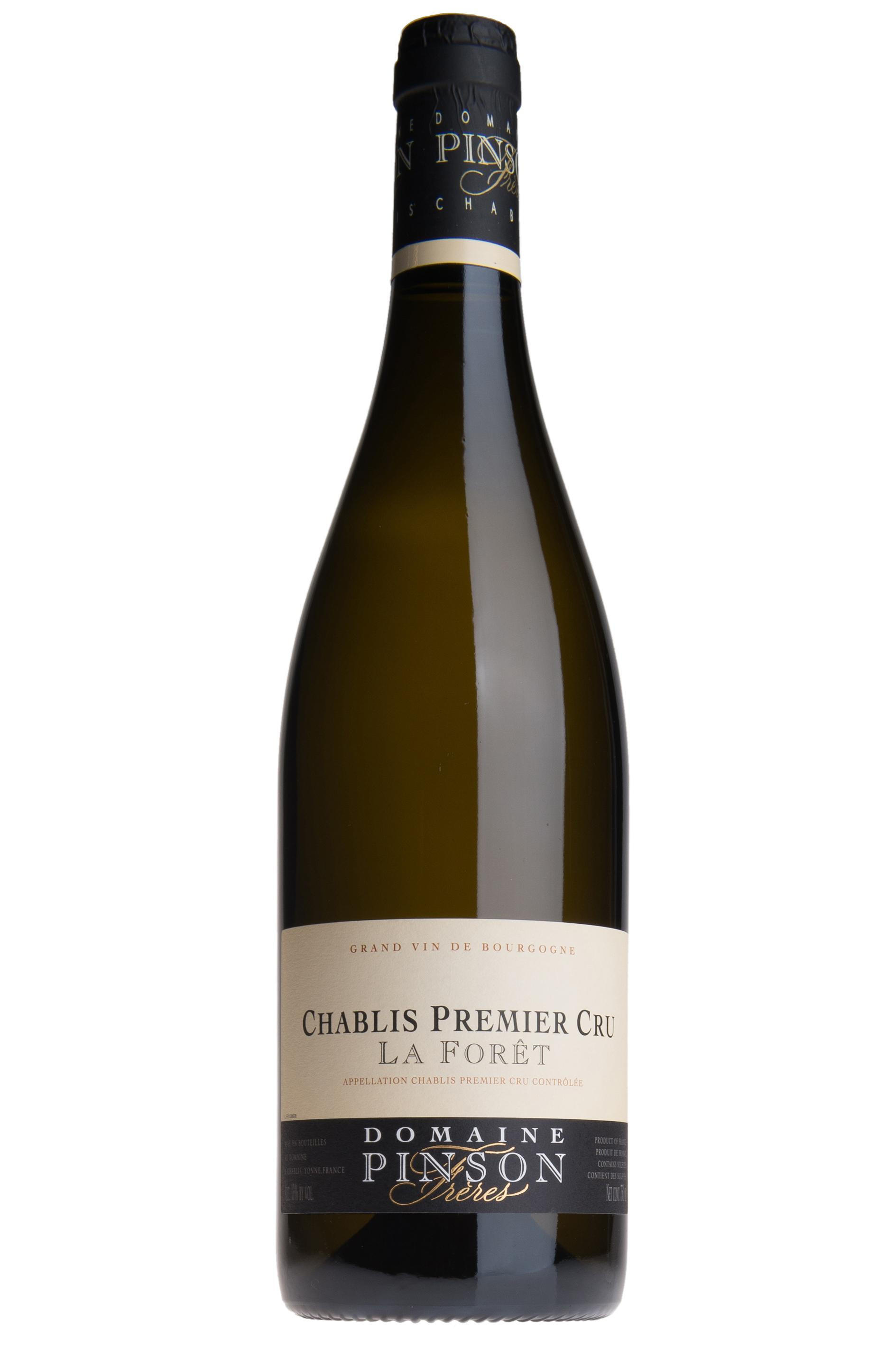 Chablis, La Forêt, 1er Cru, Domaine Pinson Frères, Burgundy 2023 bottle