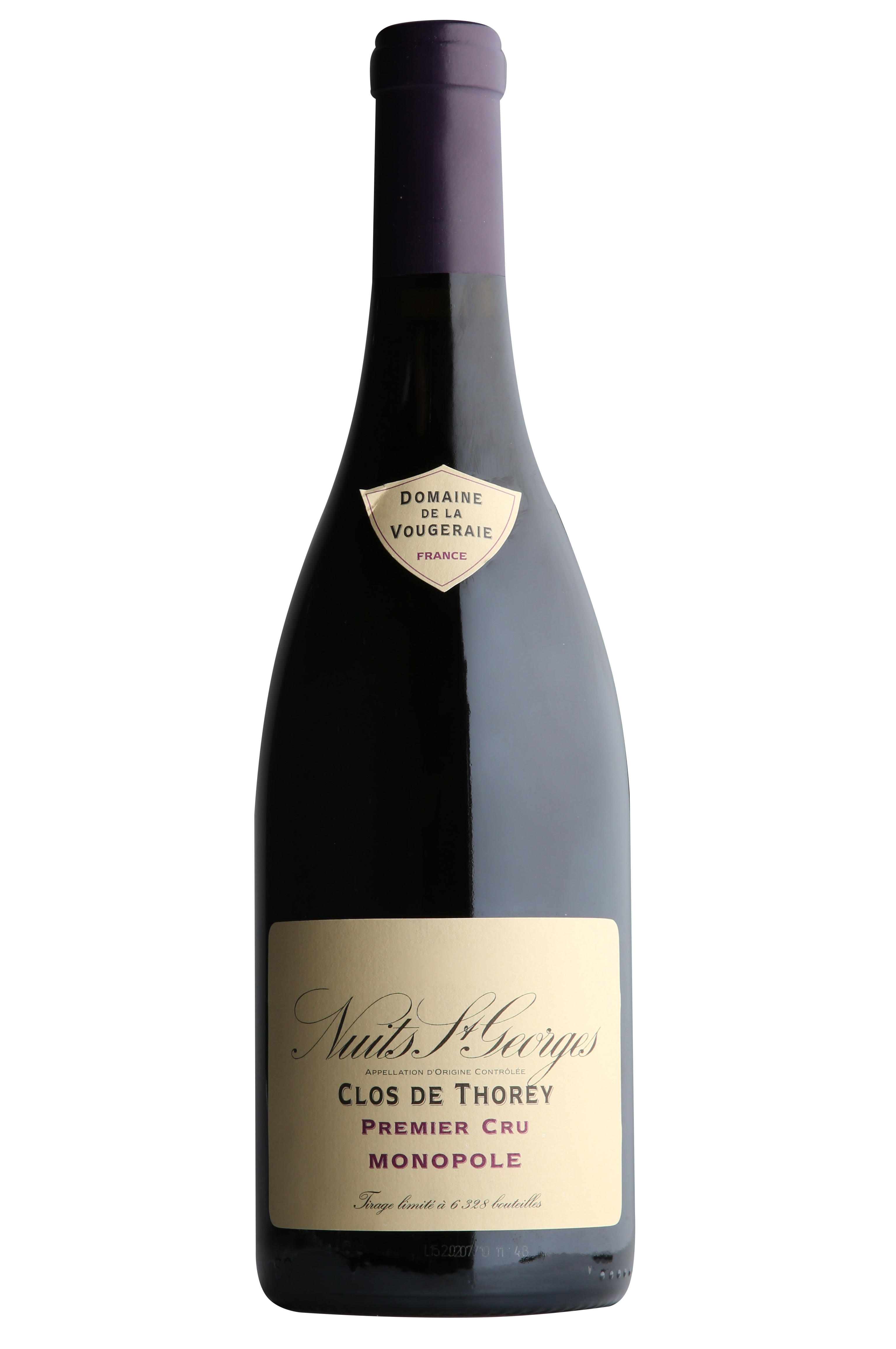 Nuits-St Georges, Clos de Thorey, 1er Cru, Domaine de la Vougeraie, Burgundy 2023 bottle
