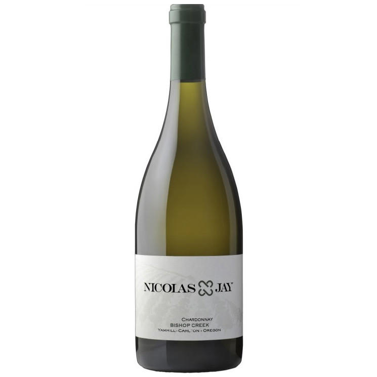 Nicolas-Jay, Bishop Creek Chardonnay, Yamhill-Carlton, Oregon, USA 2023 bottle