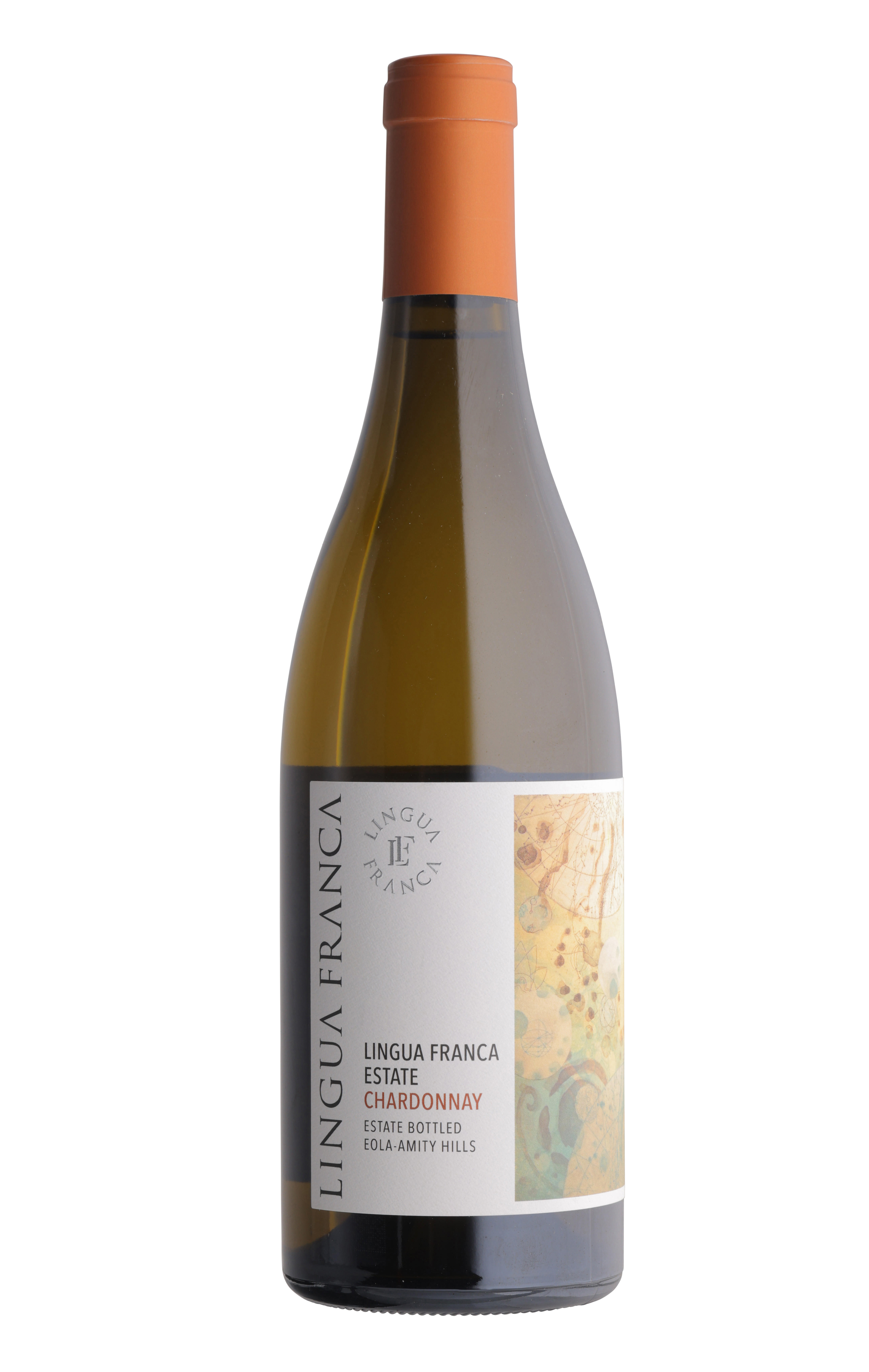 Lingua Franca, Estate Chardonnay, Eola-Amity Hills, Oregon, USA 2023 bottle