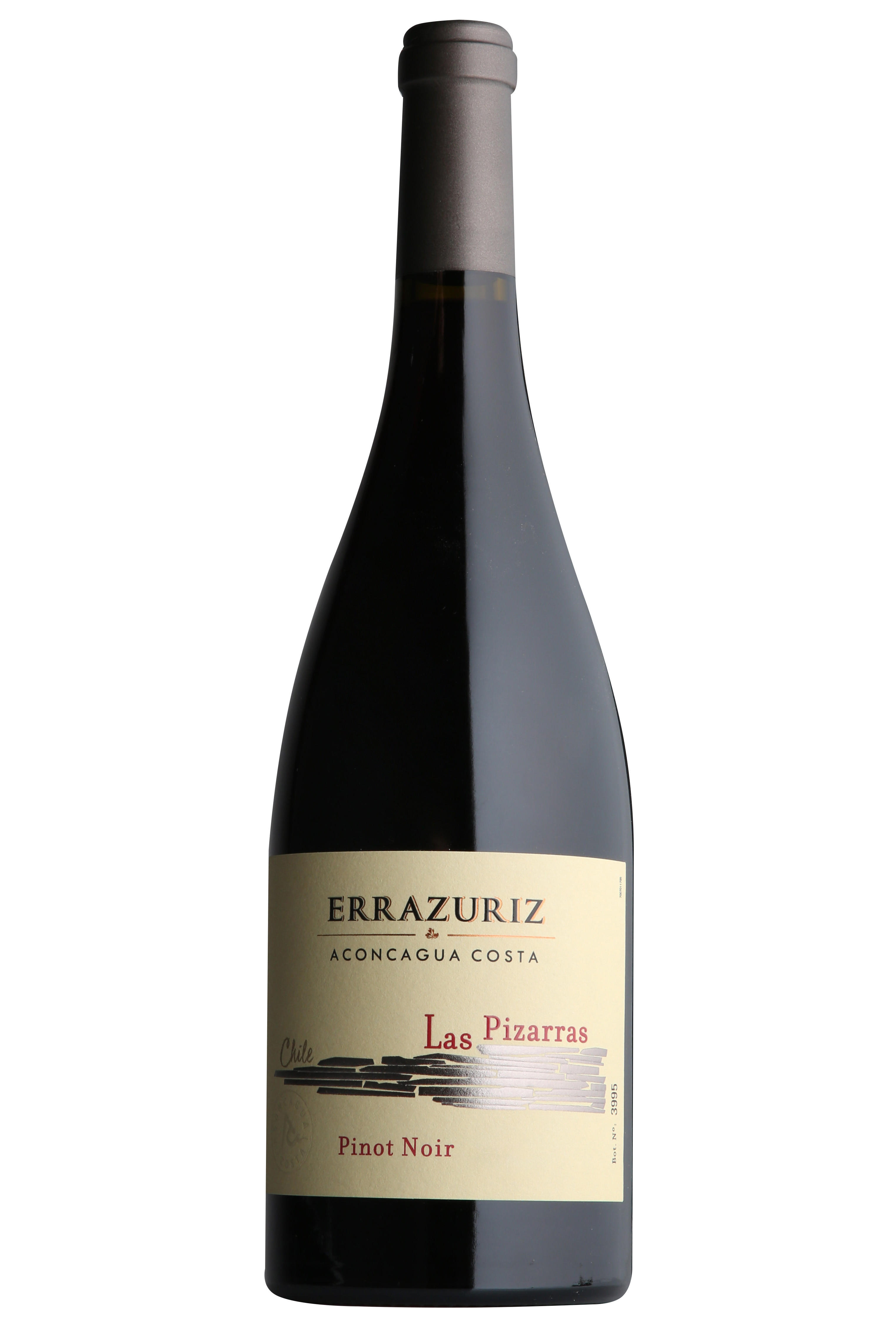 Errazuriz, Las Pizarras Pinot Noir, Aconcagua Costa, Chile 2023 bottle