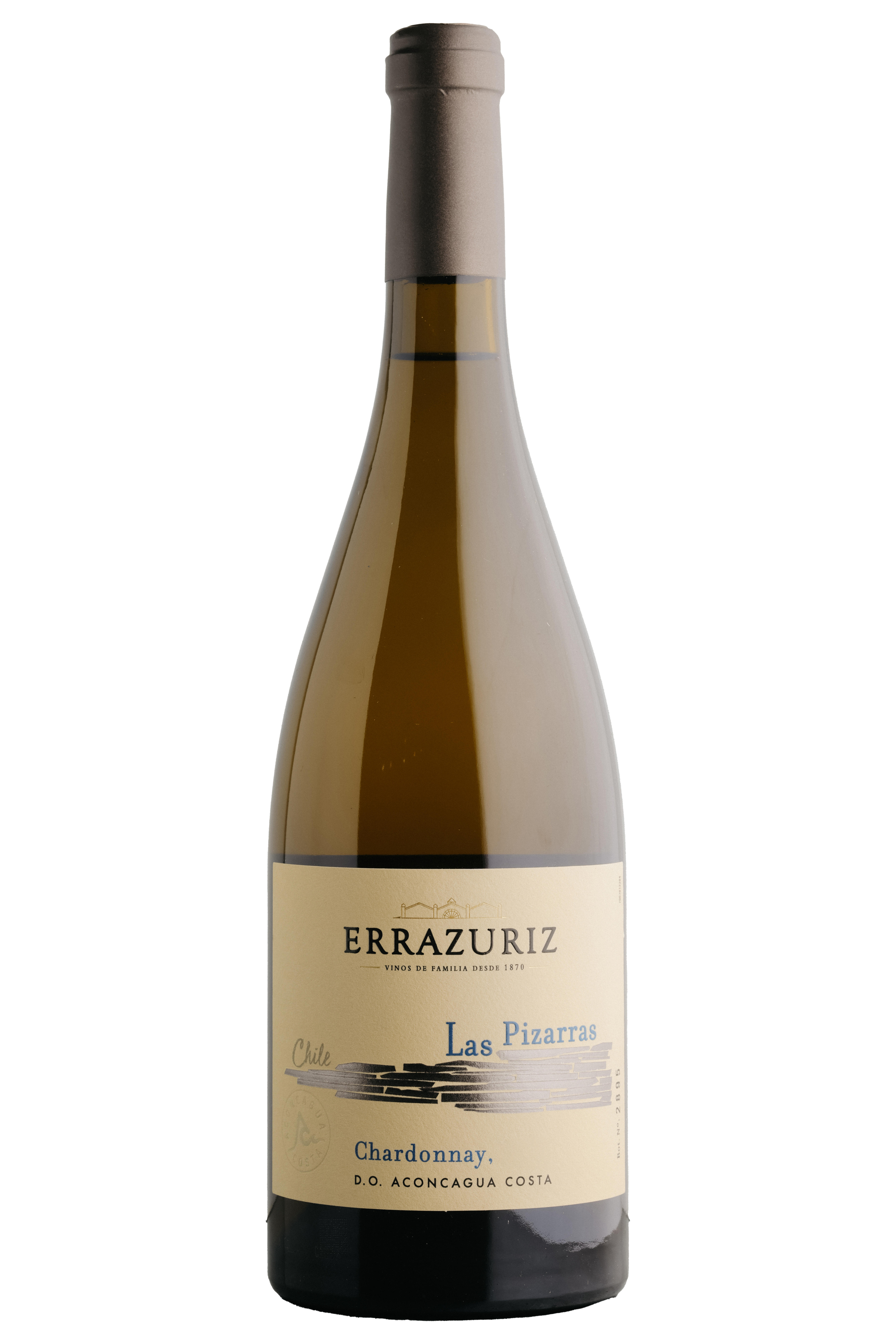Errazuriz, Las Pizarras, Chardonnay, Aconcagua Costa, Chile 2023 bottle