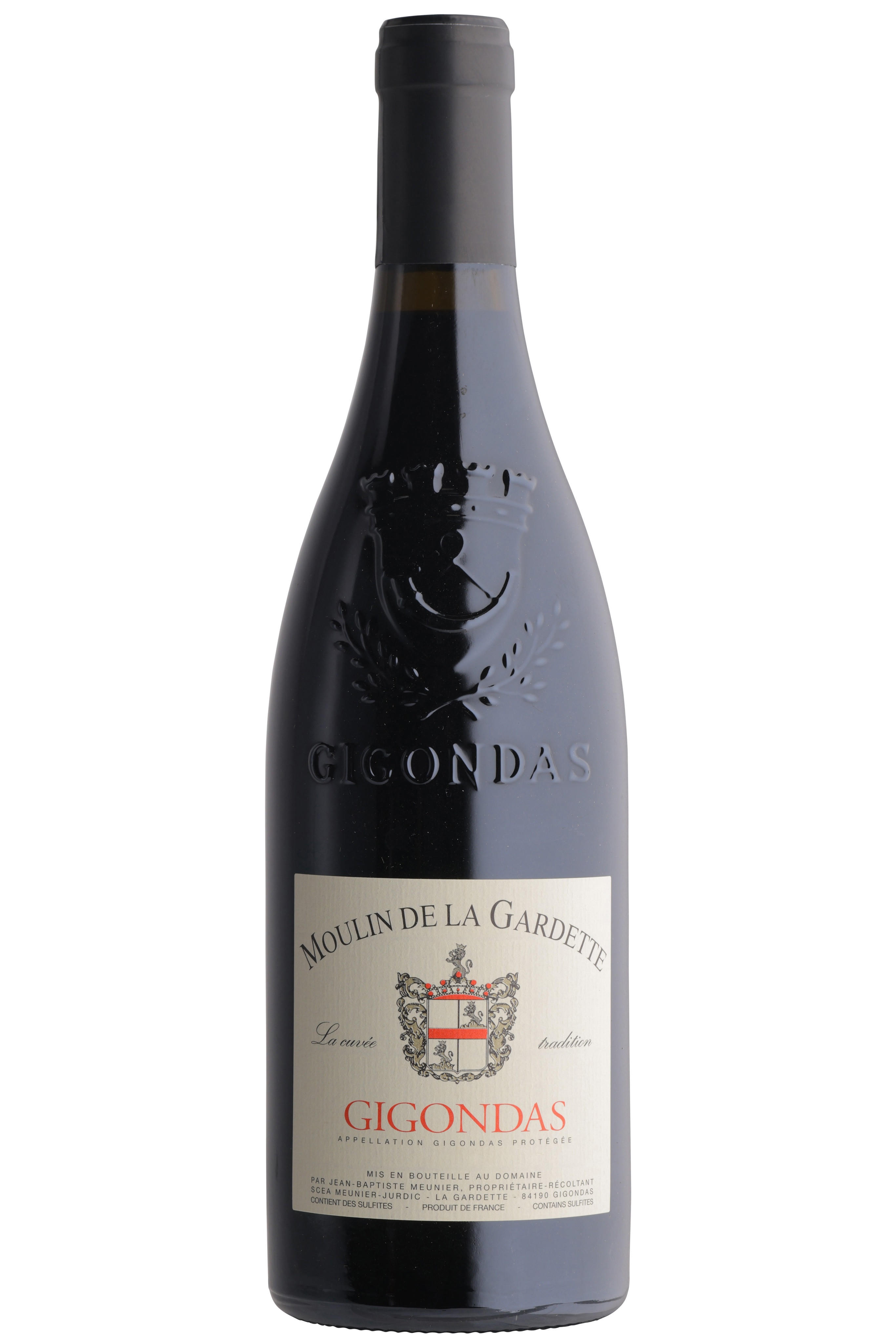 Gigondas, Cuvée Tradition, Moulin de la Gardette, Rhône 2023 bottle