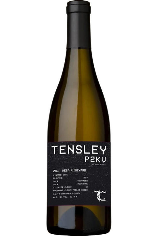 2023 Tensley, P2KV, Zaca Mesa Vineyard Viognier & Rousanne, Santa Barbara County, California, USA