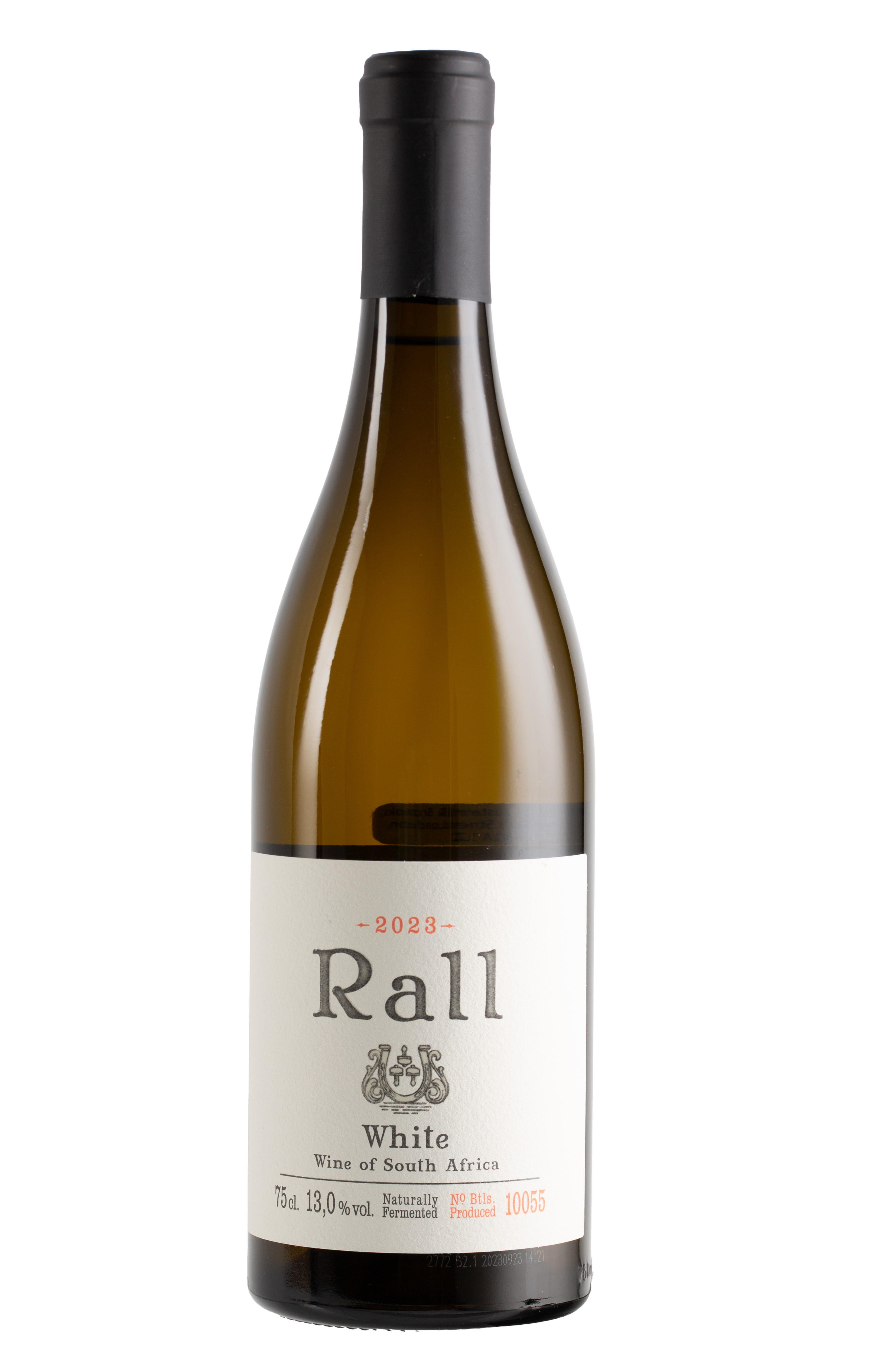 Rall, White, Western Cape, South Africa 2023 bottle