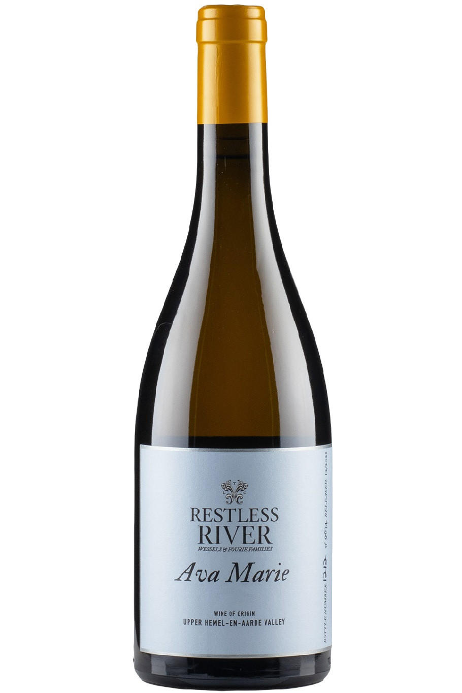 Restless River, Ava Marie Chardonnay, Hemel en Aarde, South Africa 2023 bottle