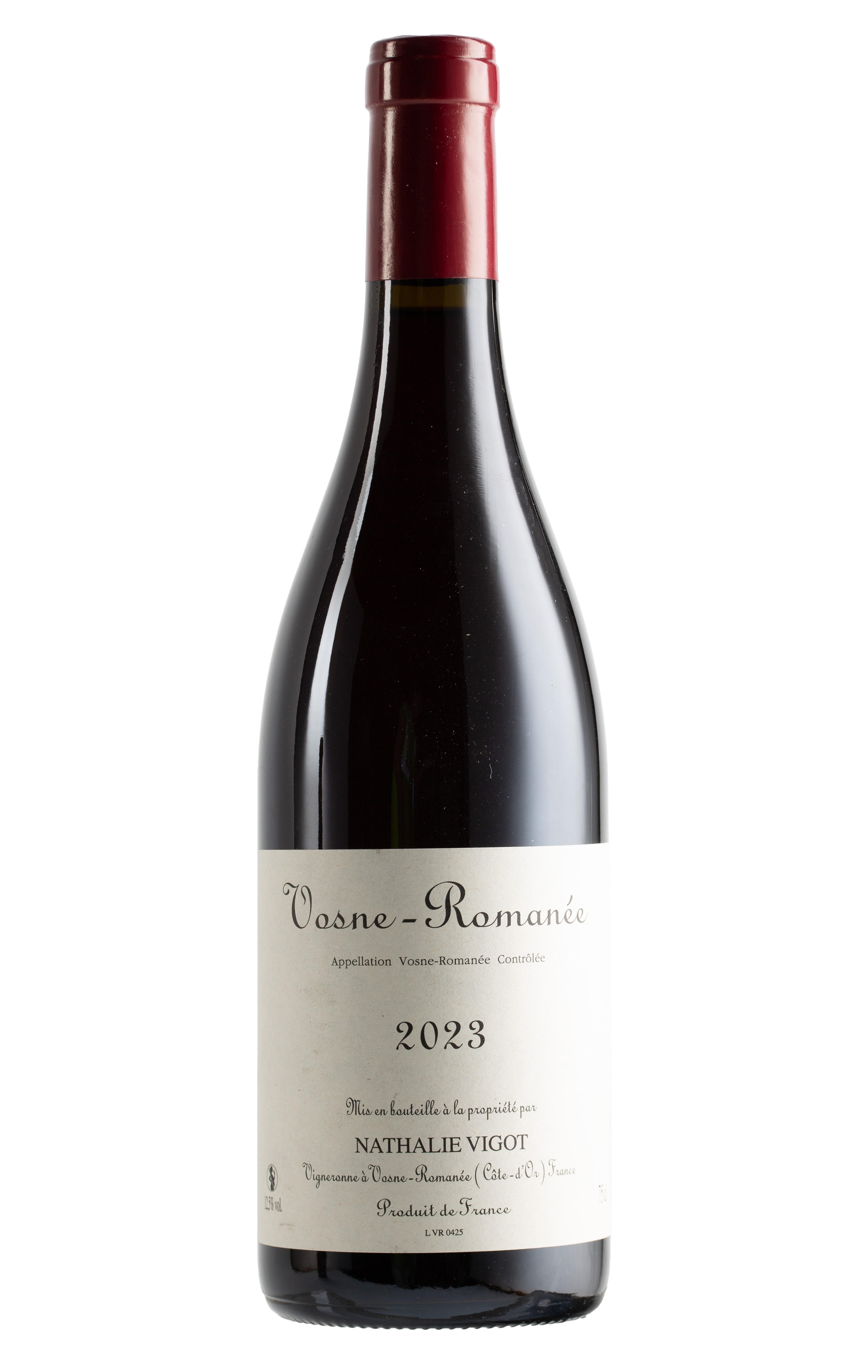 Vosne-Romanée, Nathalie Vigot, Burgundy 2023 bottle