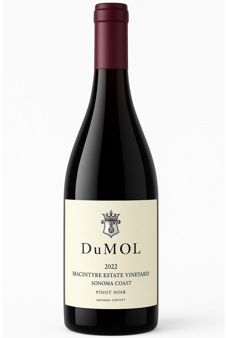 DuMol, Macintyre Estate Vineyard Pinot Noir,Sonoma Coast,California, USA 2023 bottle