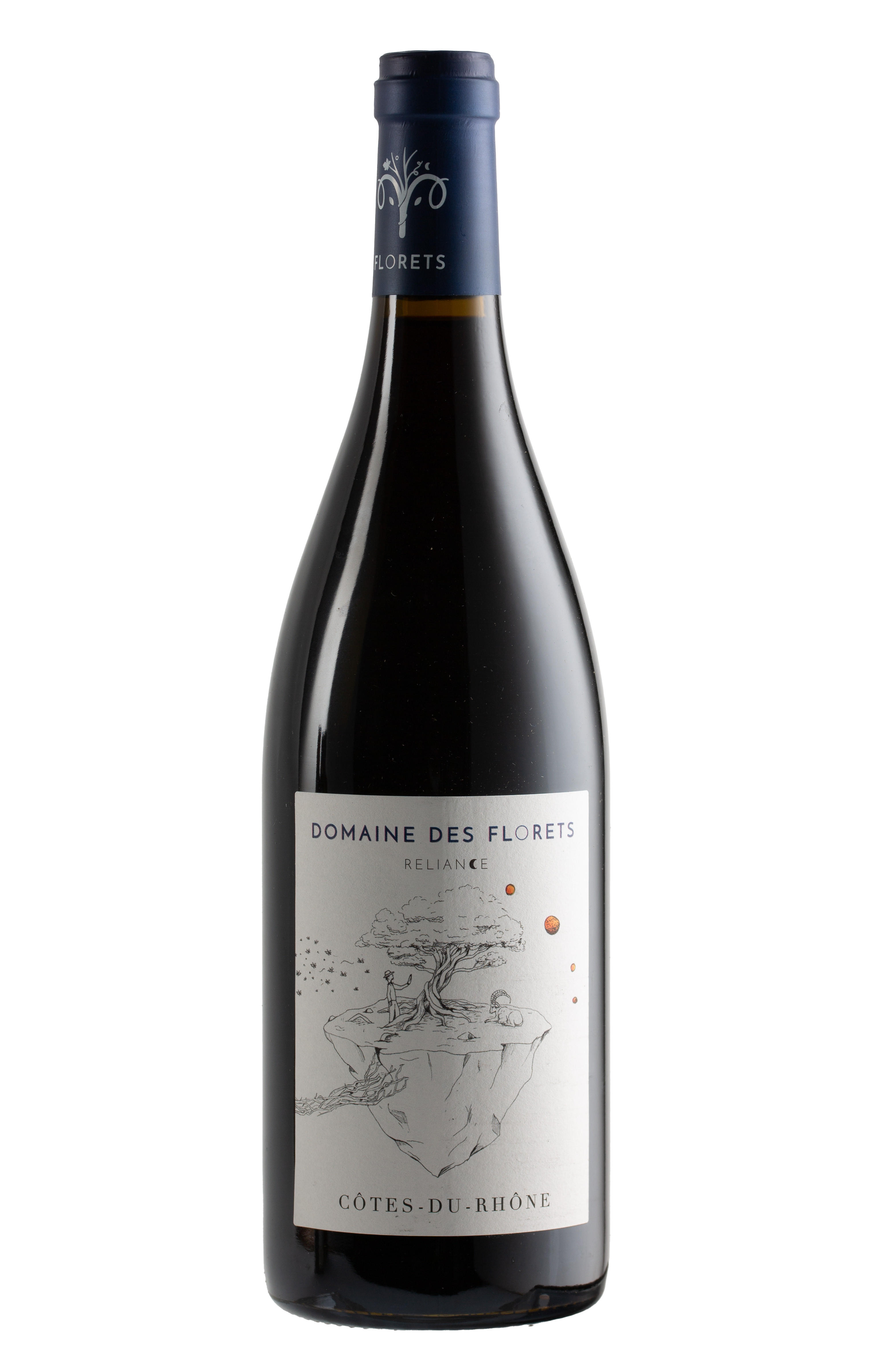 Côtes du Rhône, Reliance, Domaine des Florets 2023 bottle