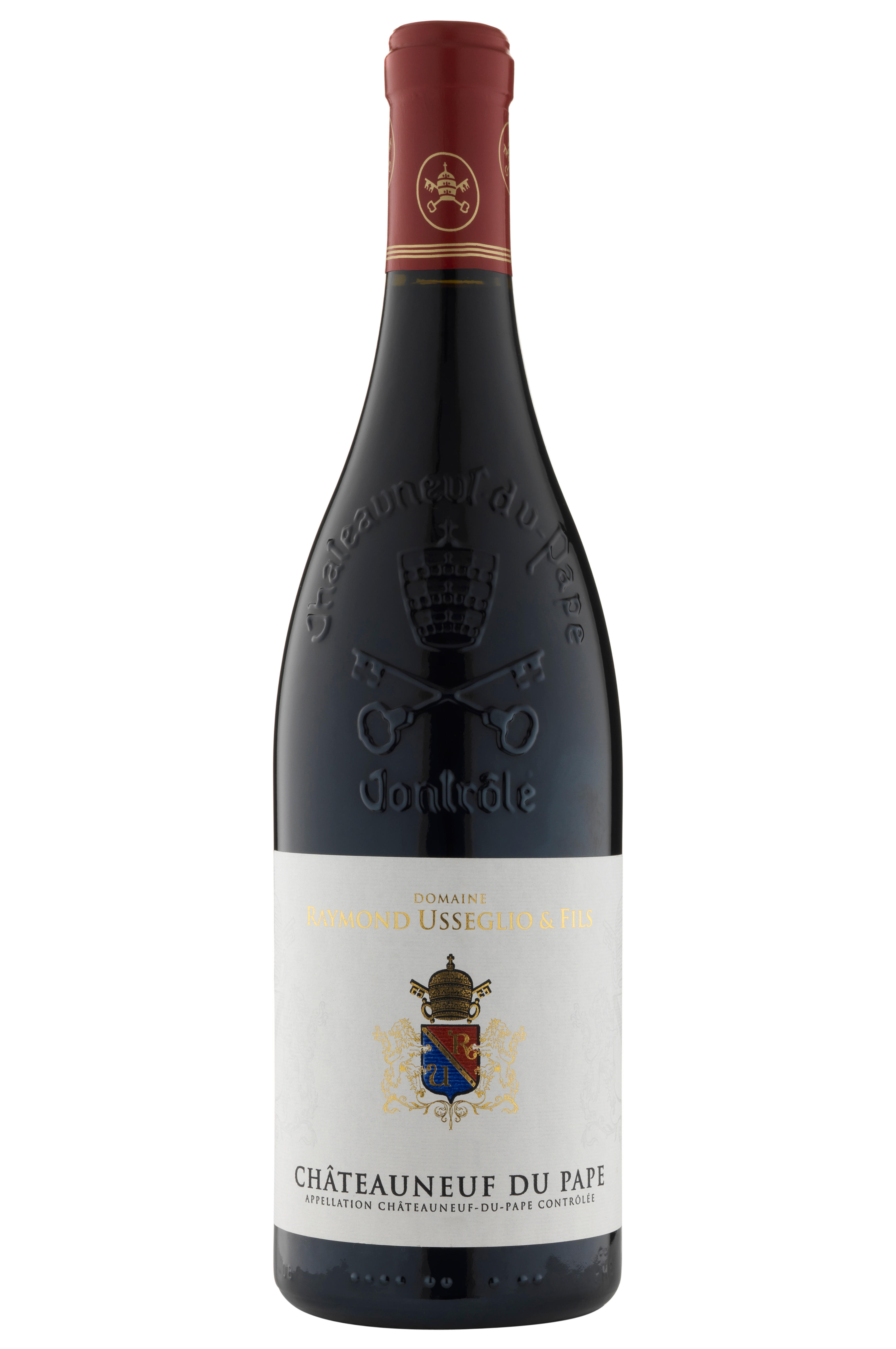 Châteauneuf-du-Pape Rouge, Domaine Raymond Usseglio & Fils, Rhône 2024 bottle