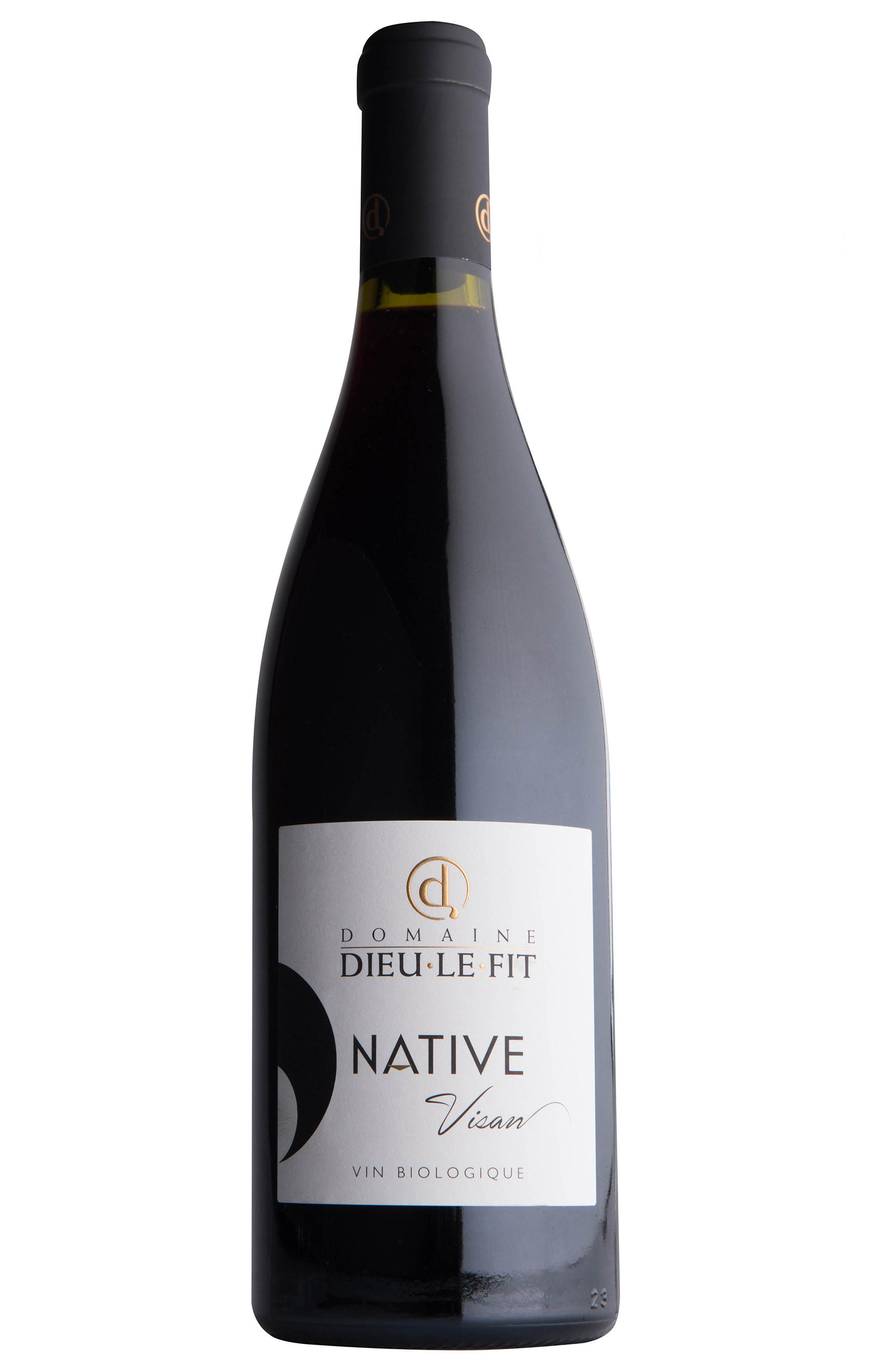 Côtes du Rhône Villages Rouge, Visan, Native, Dom. Dieu-le-Fit, Pouizin, Rhône 2024