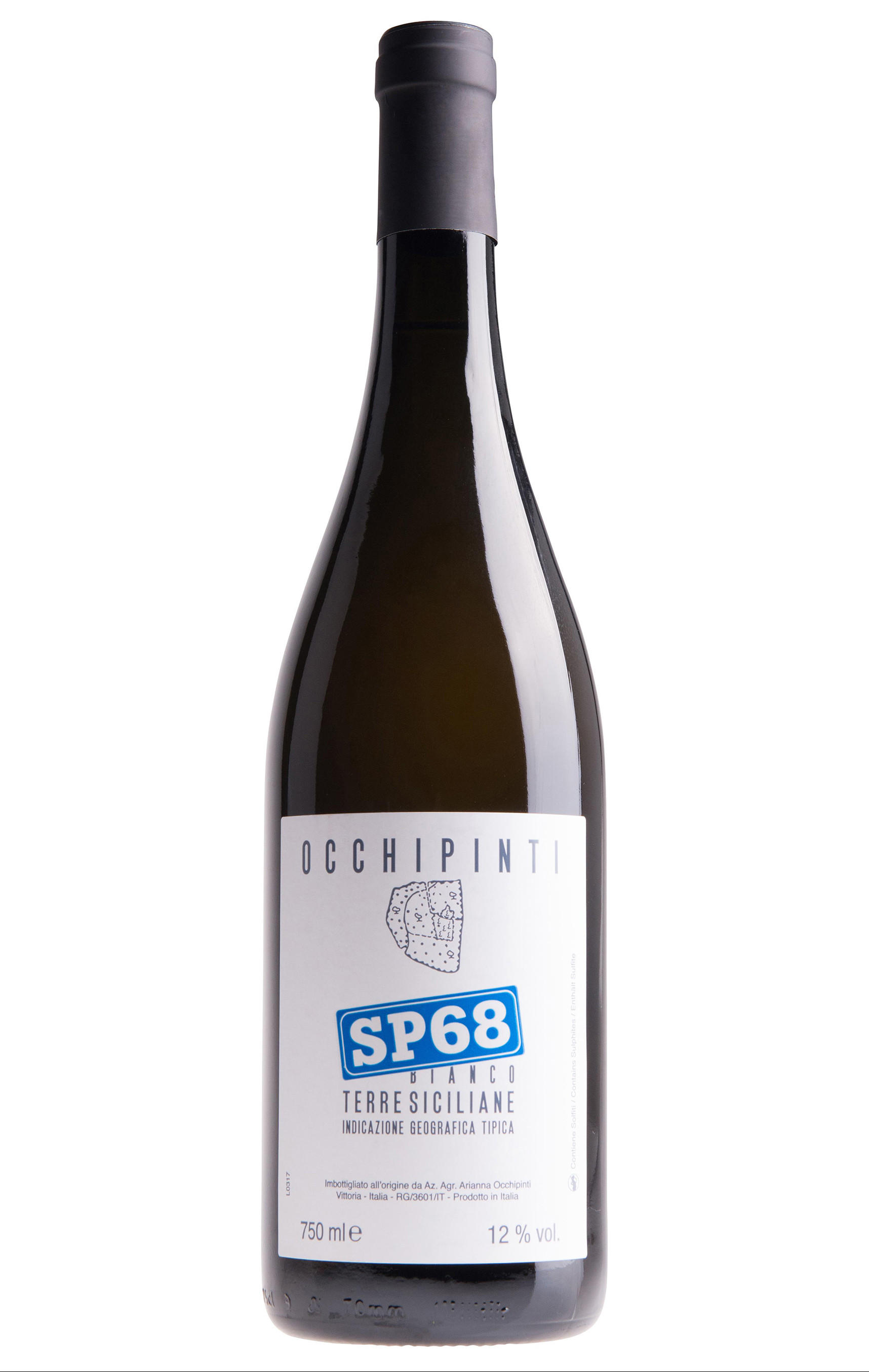 2024 SP68 Bianco, Arianna Occhipinti, Sicily, Italy