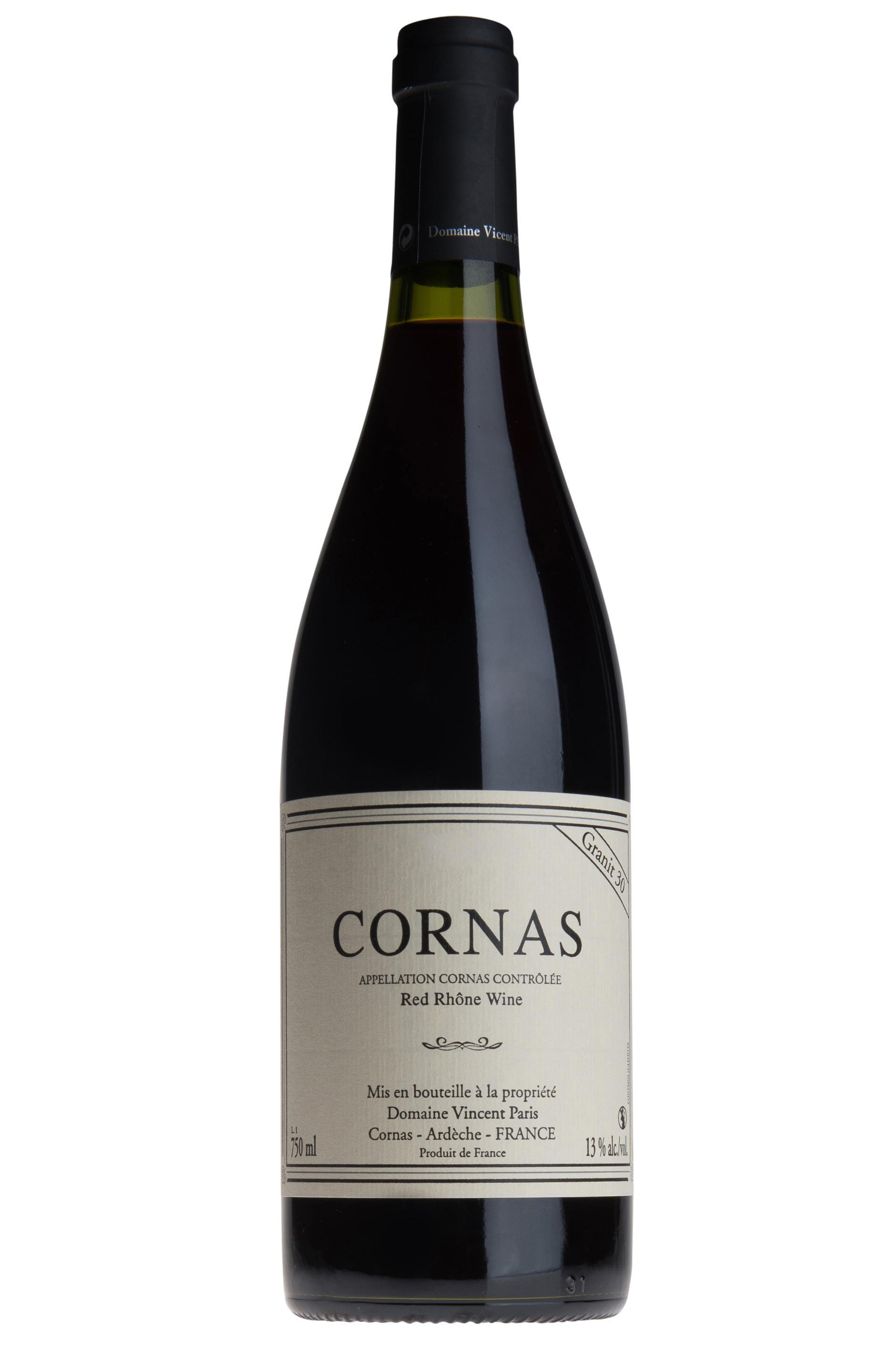 Cornas, Granit 30, Domaine Vincent Paris, Rhône 2024 bottle