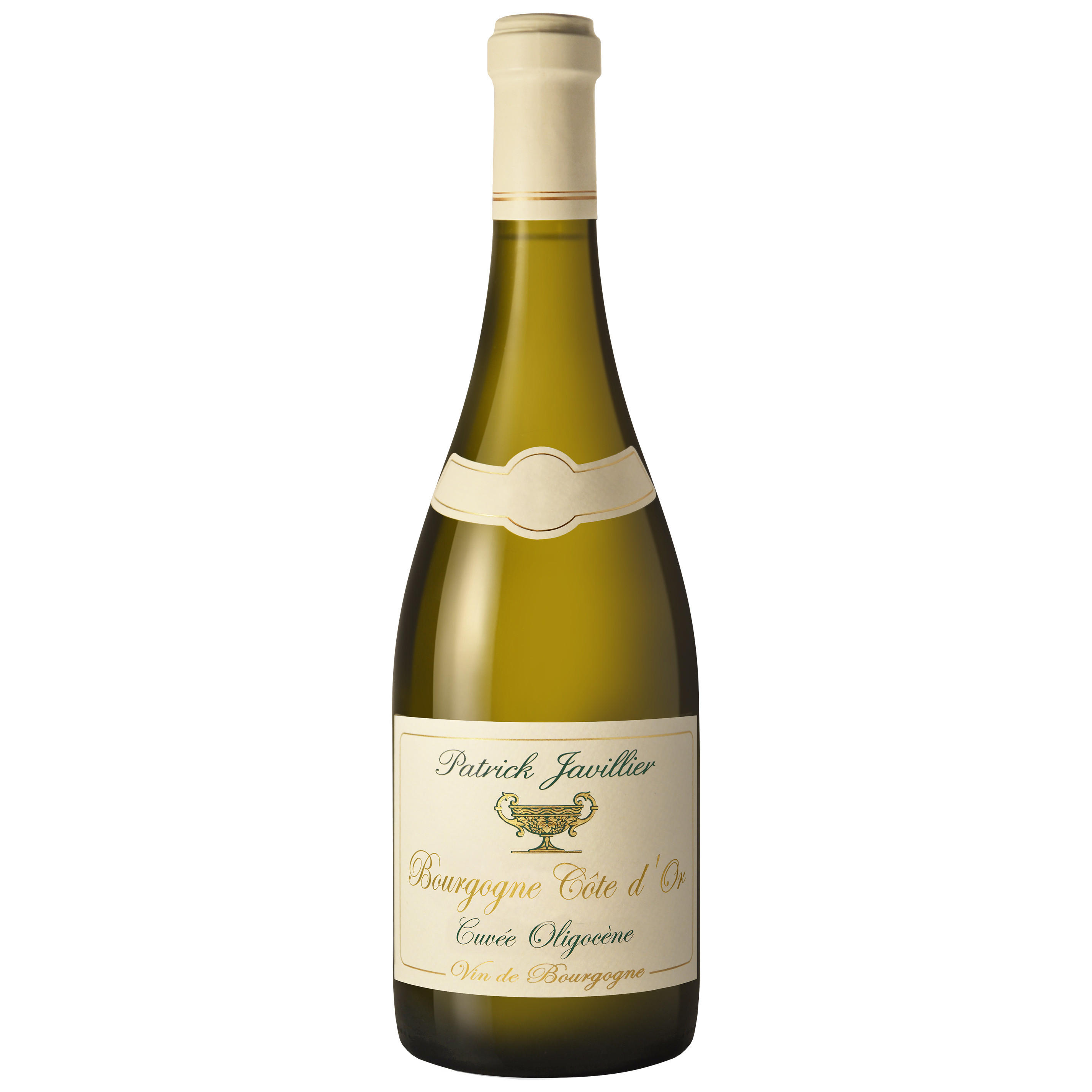Bourgogne Côte d'Or Blanc, Cuvée Oligocene, Patrick Javillier 2024 bottle