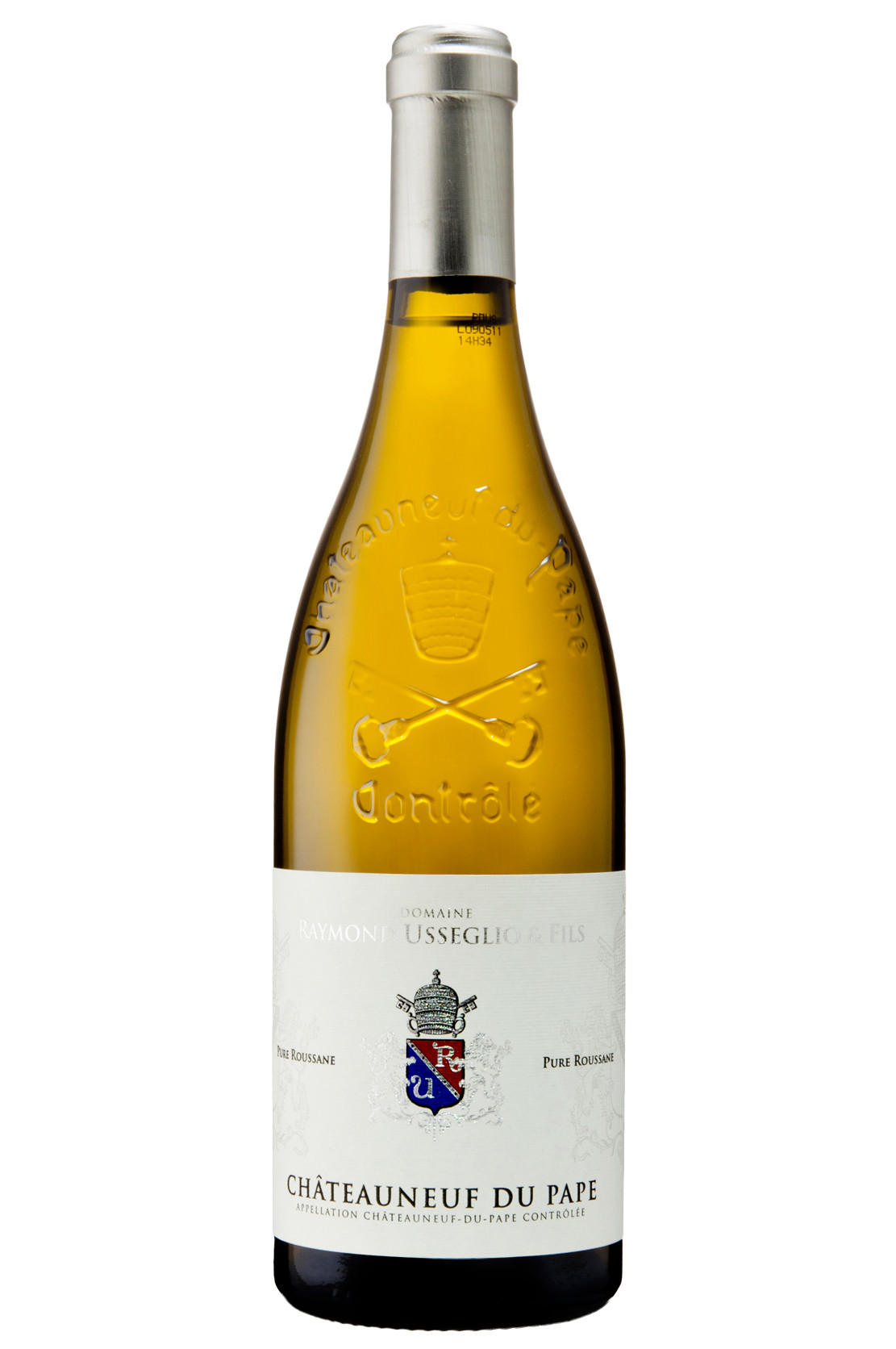 Châteauneuf-du-Pape, Pure Roussane, Domaine Raymond Usseglio & Fils, Rhône 2024 bottle