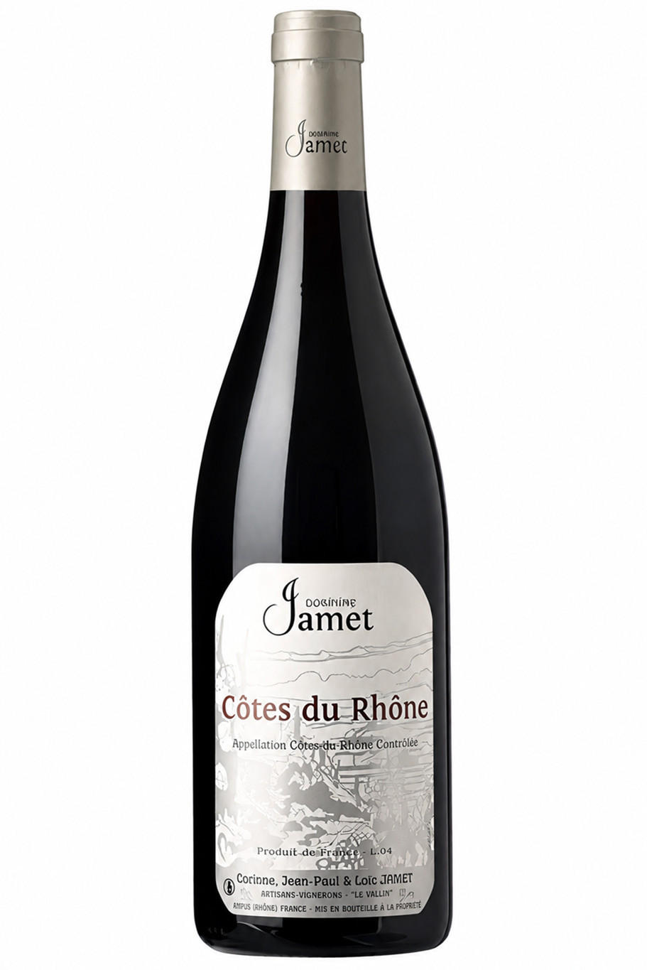 Côtes-du-Rhône, Domaine Jamet 2024 bottle