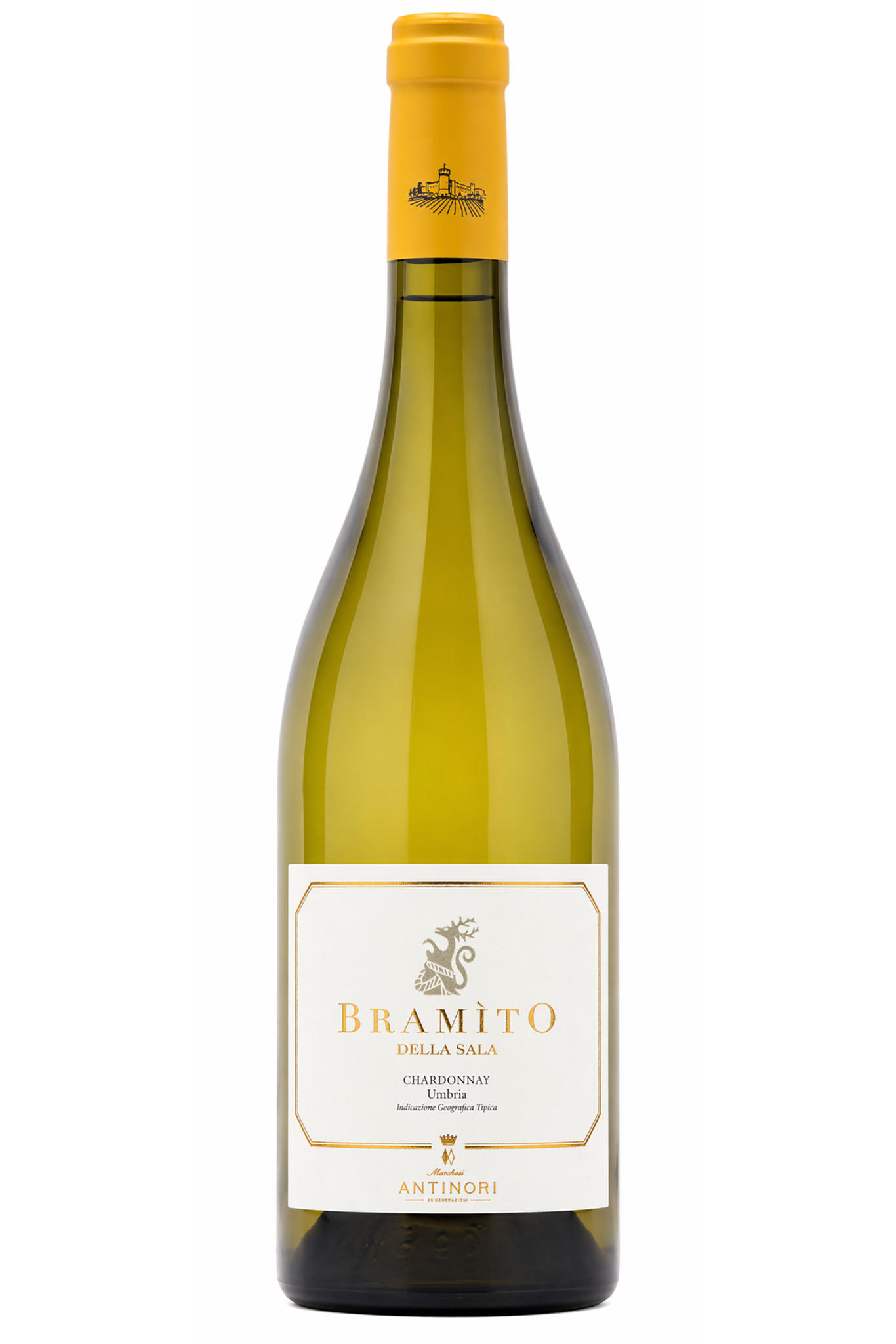 Bramìto del Cervo, Chardonnay, Castello della Sala, Antinori, Umbria, Italy 2024 bottle