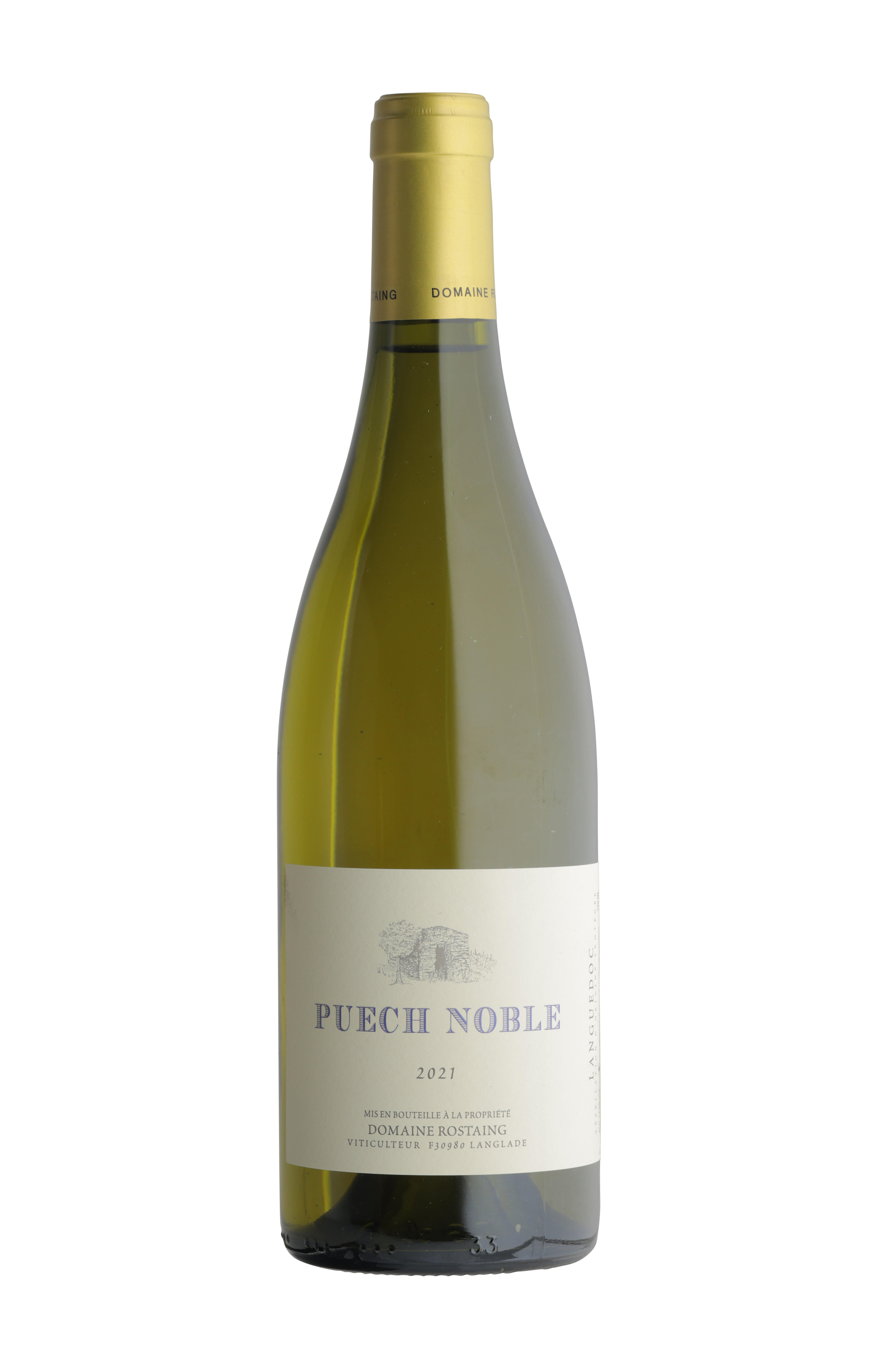 Domaine Rostaing, Puech Noble Blanc, Languedoc 2024 bottle