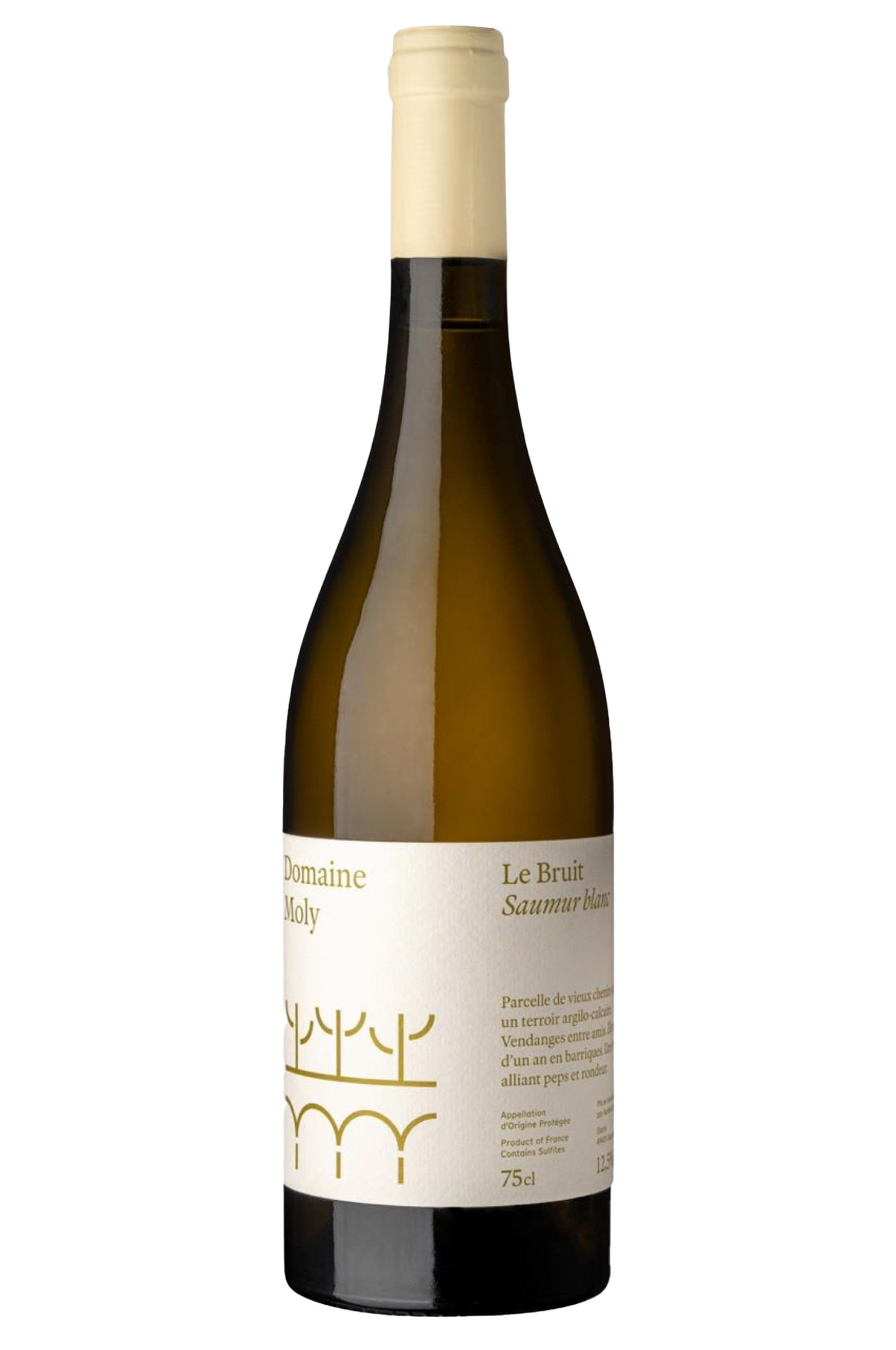 Saumur, Blanc, Le Bruit, Domaine Moly, Loire 2024 bottle