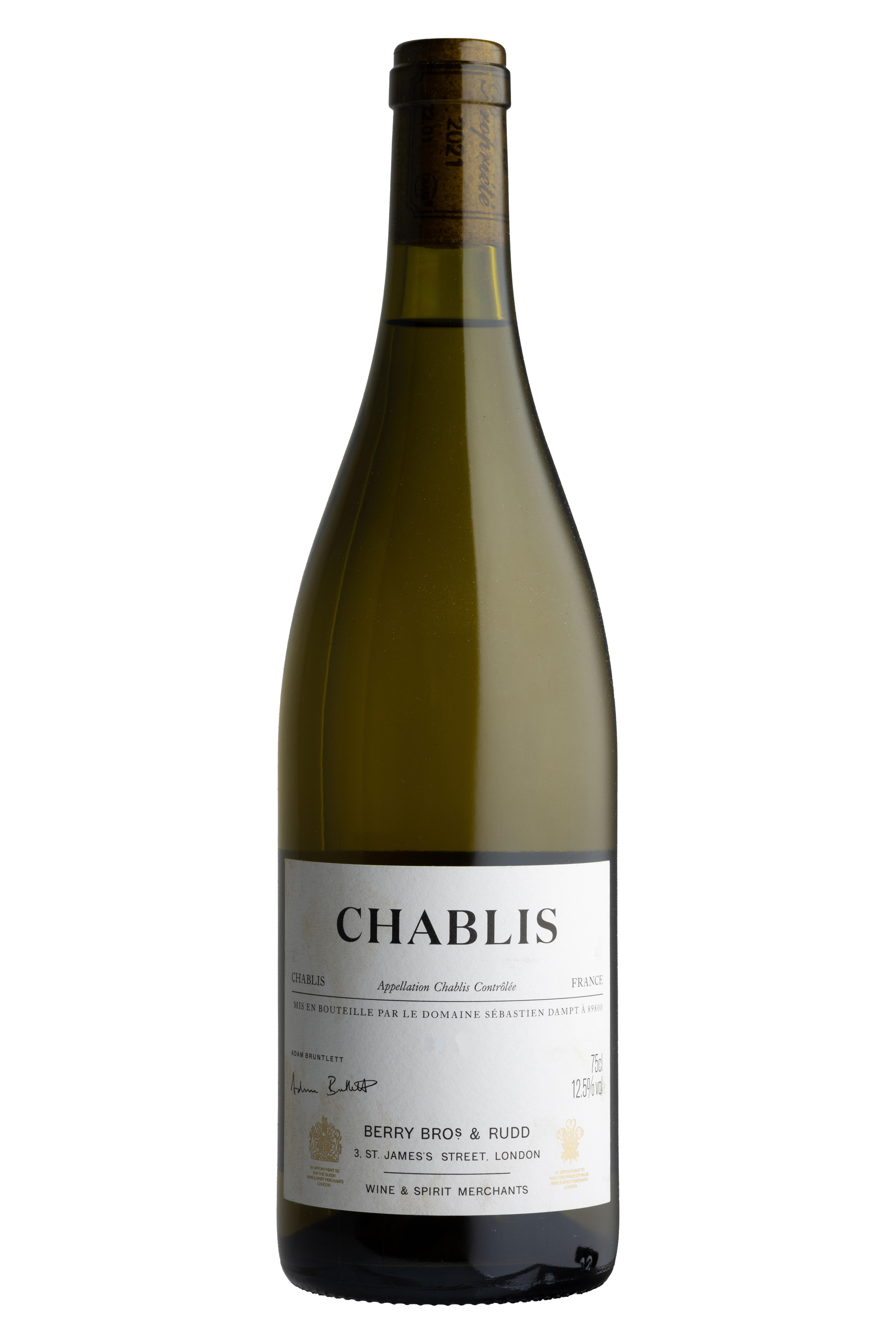 Berry Bros. & Rudd Chablis by Domaine Sébastien Dampt, Burgundy 2024