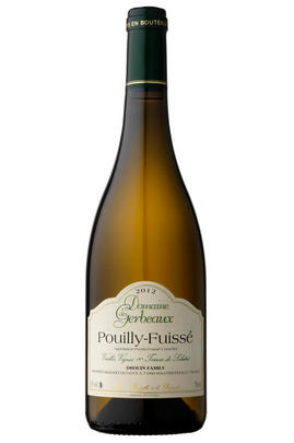 2012 Pouilly Fuissé, Vieilles Vignes de Solutré, Domaine des Gerbeaux