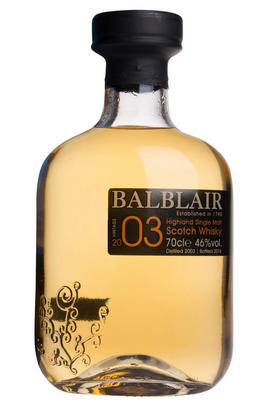 2003 Balblair, Highlands, Single Malt Whisky, 46%