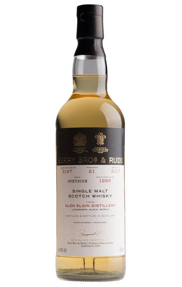 1995 Berrys' Glen Elgin, Cask No. 3187, Single Malt Scotch Whisky, 46.0%