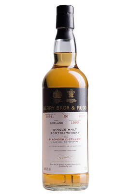 1990 Berrys' Bladnoch, Cask No. 30341, Single Malt Scotch Whisky, 46.0%