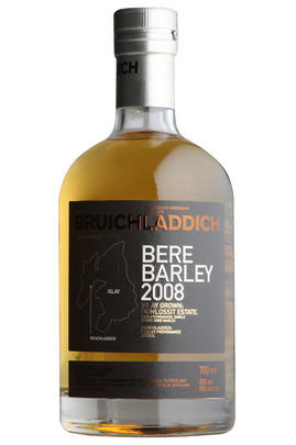 2008 Bruichladdich, Bere Barley, Islay, Single Malt Whisky (50%)