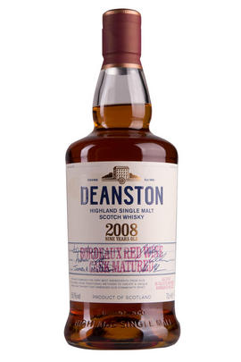 2008 Deanston Bordeaux Red Wine Cask Matured, Scotch Whisky, 58.7%
