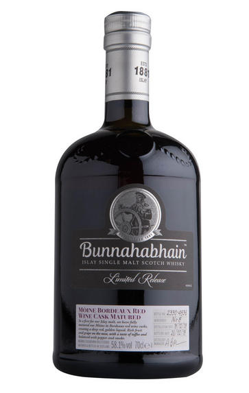 2008 Bunnahabhain, Mòine Bordeaux Cask Matured, Single Malt Whisky, 58.1%