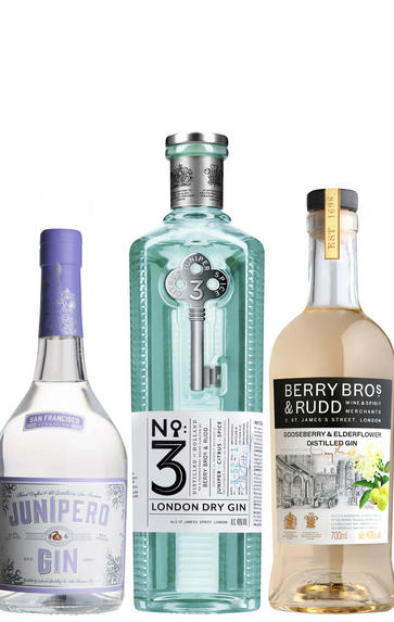 Classic Gins: Three-Bottle Mixed Case