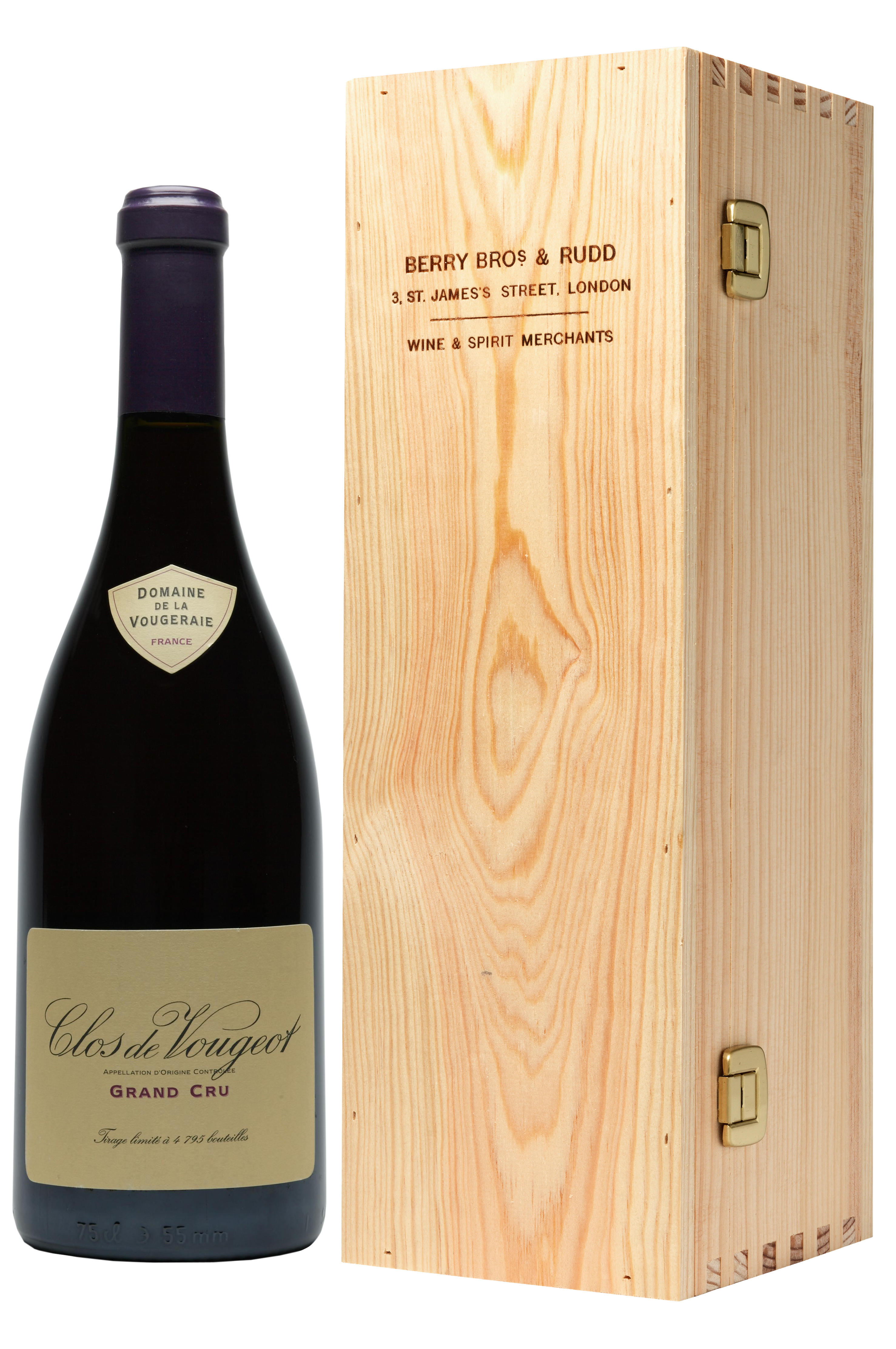 2018 Clos de Vougeot, Grand Cru in gift box
