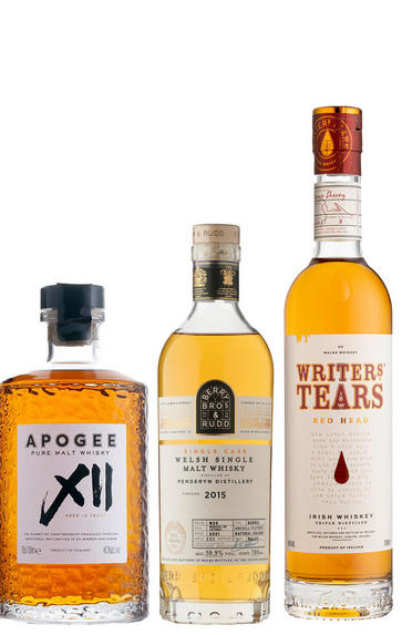 English, Irish & Welsh Whisky Trio: Three-bottle Mixed Case