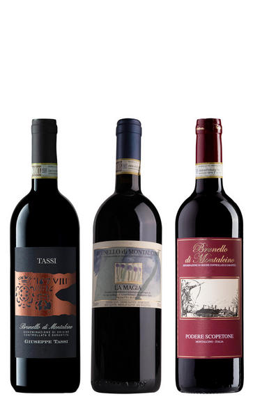 Discover Brunello di Montalcino: Three-Bottle Mixed Case