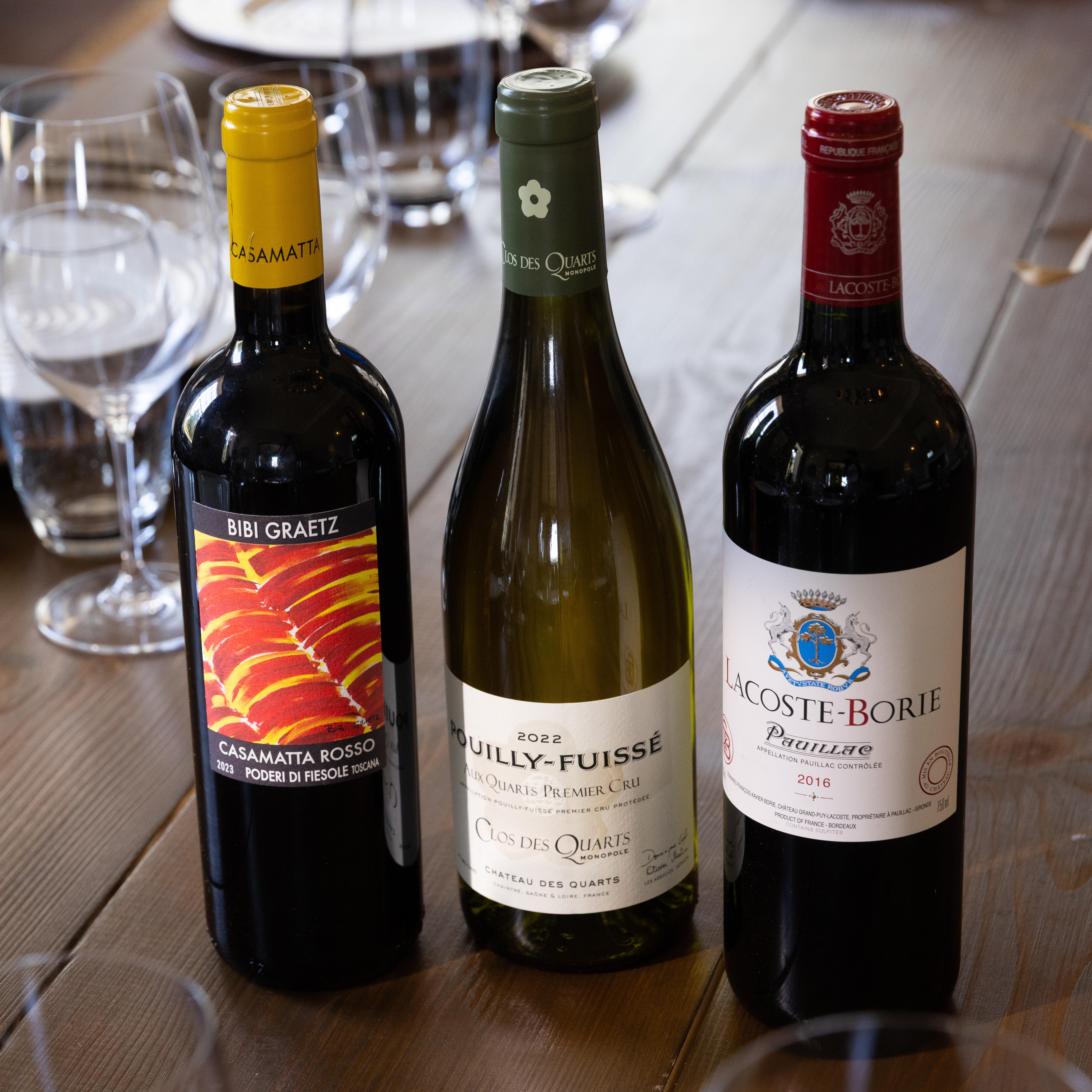Bordeaux, Burgundy & Tuscany: Mixed, 12-Bottle Case