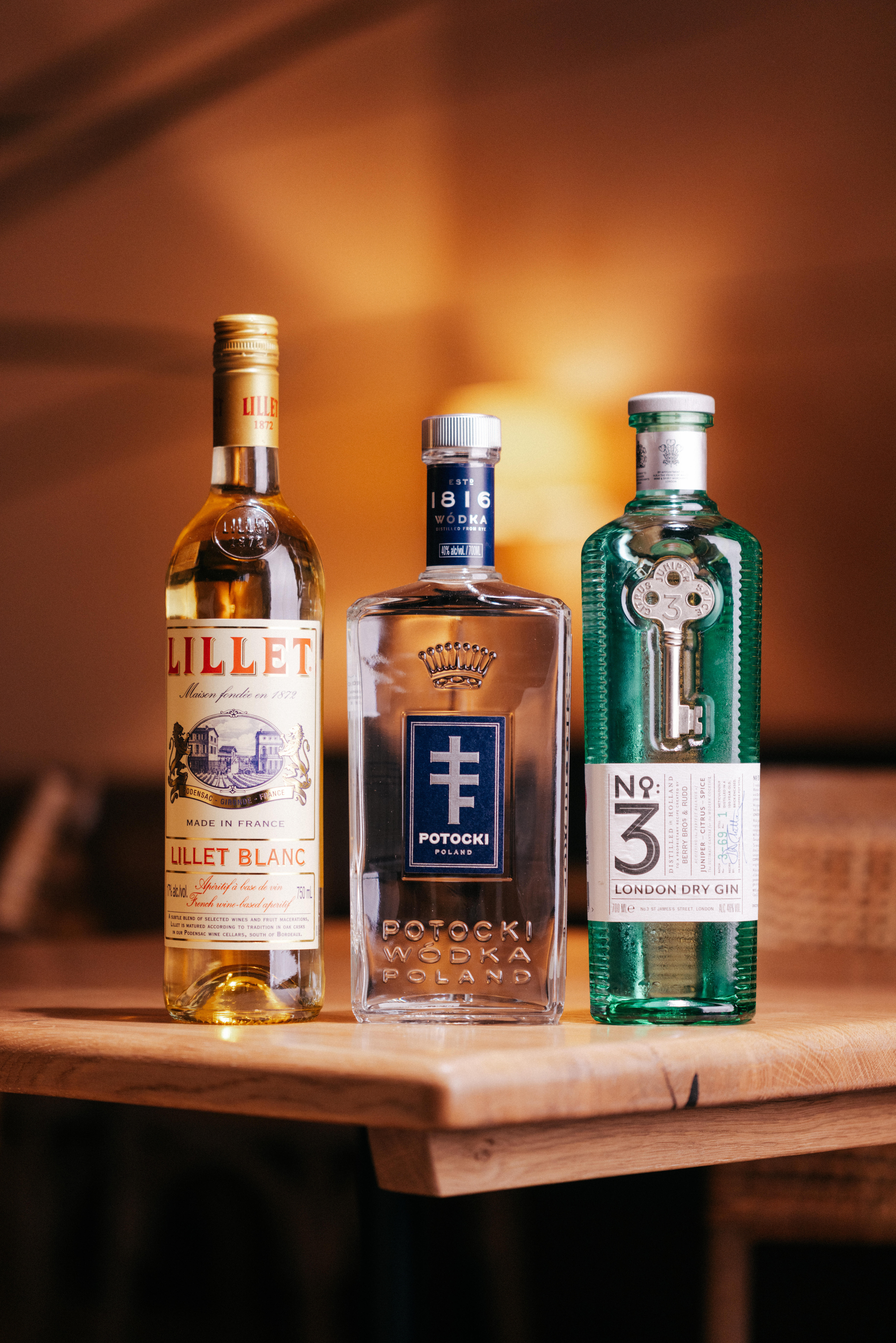 Vesper Martini, Three-Bottle Case