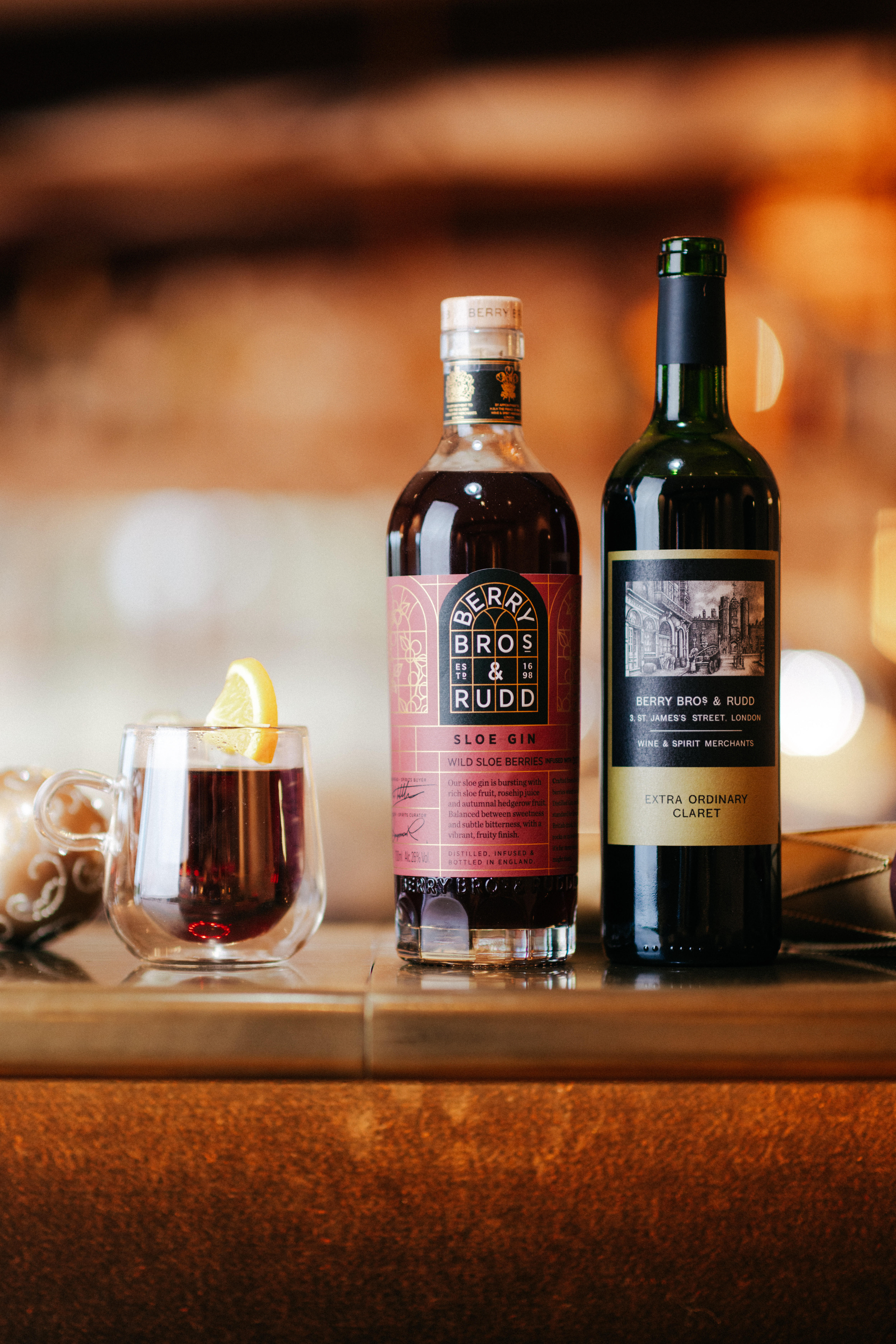 Mulled Sloe Gin Hot Toddy, Two-Bottle Case