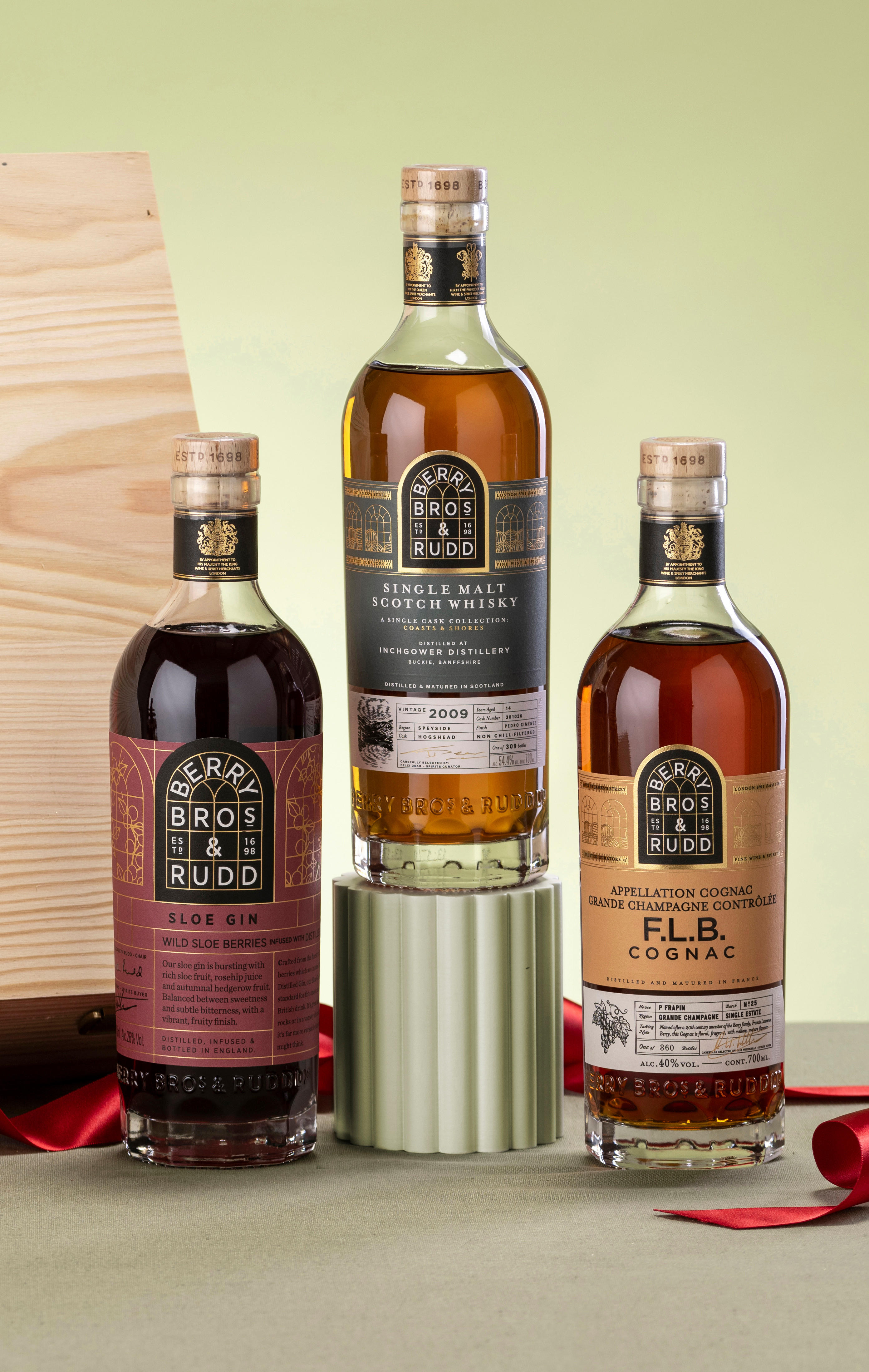 Exploring Christmas Spirits, Three-Bottle Case