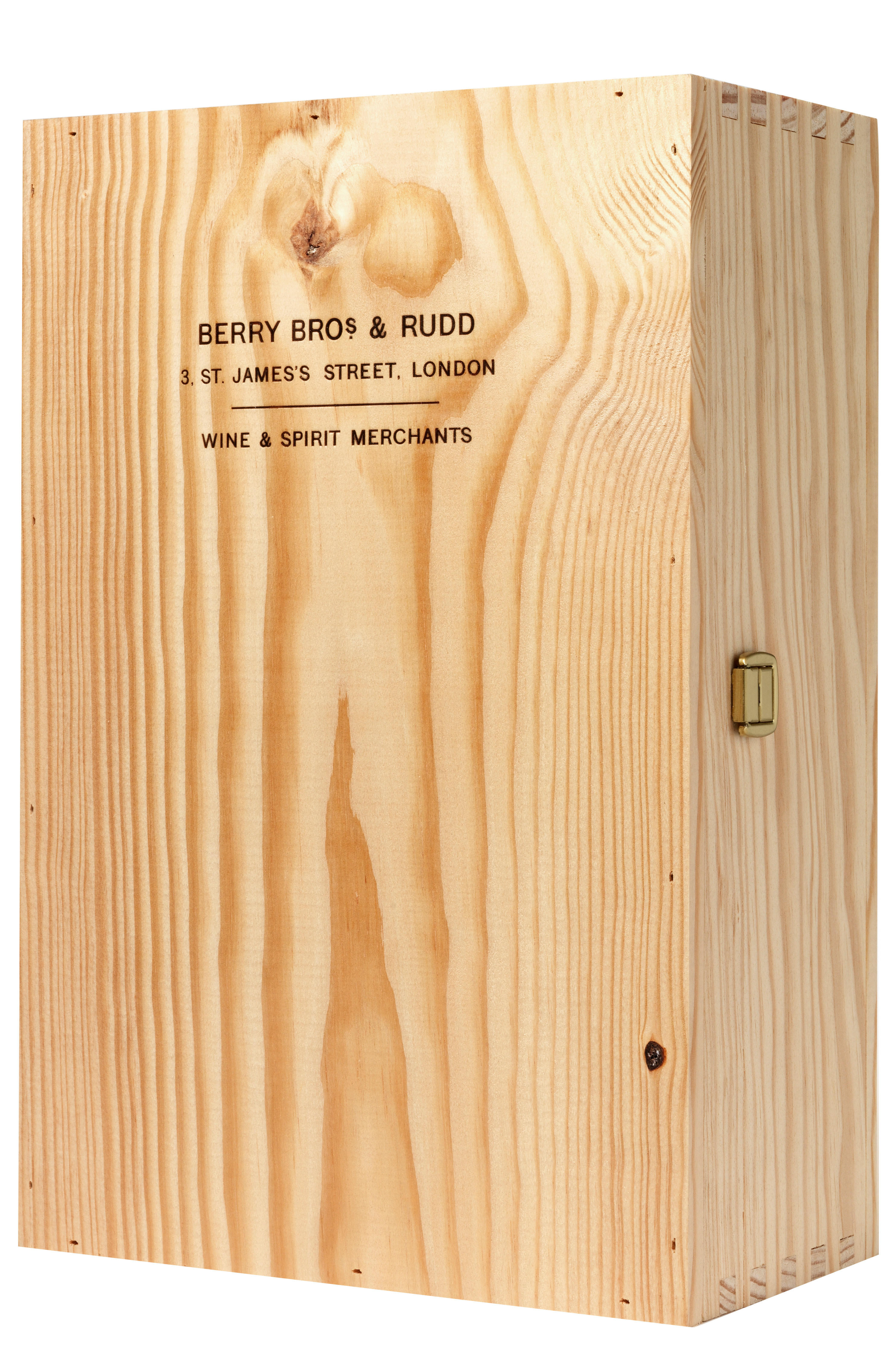 Two-Bottle Wooden Gift Box