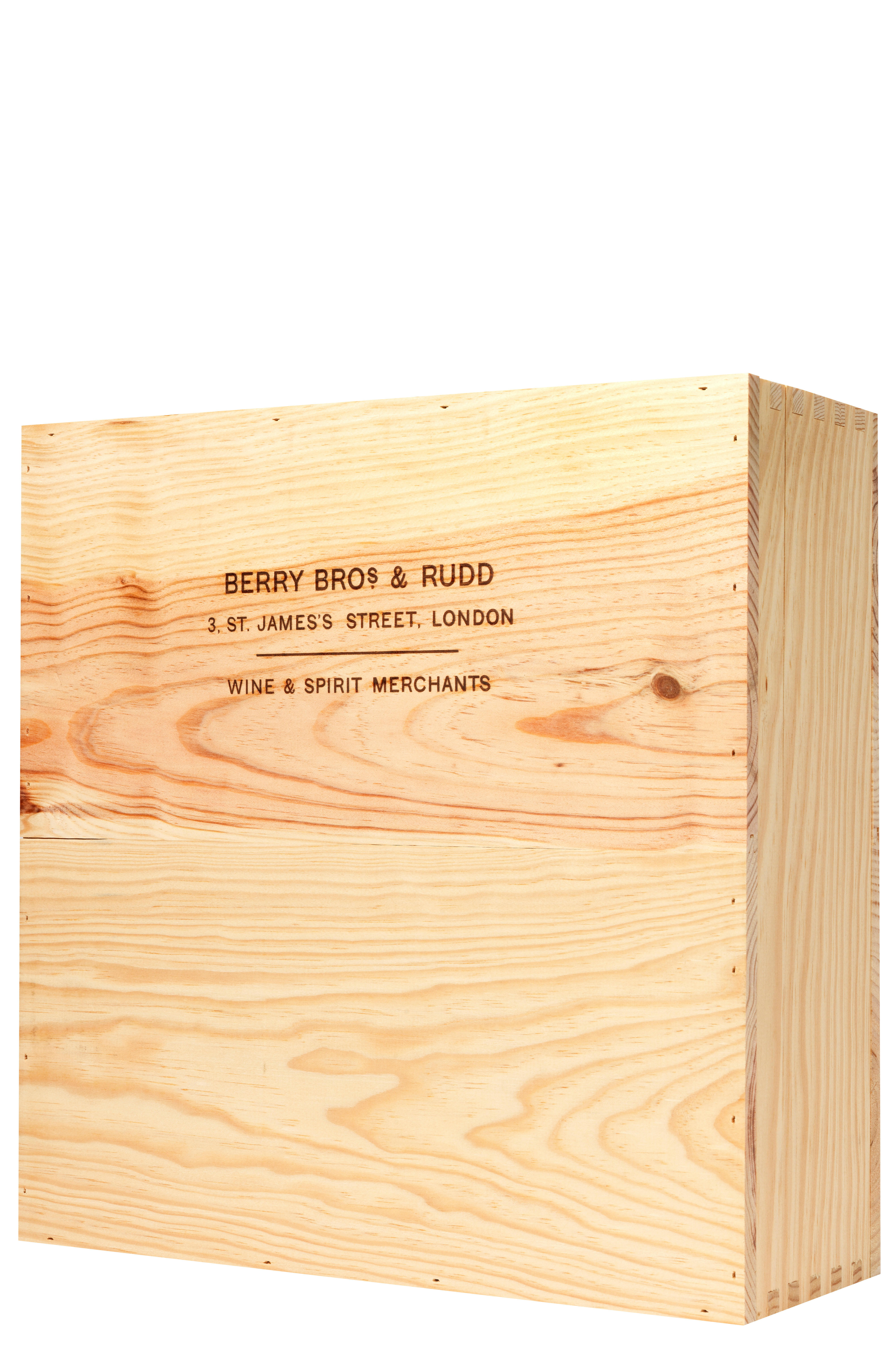 Three-Bottle Wooden Gift Box